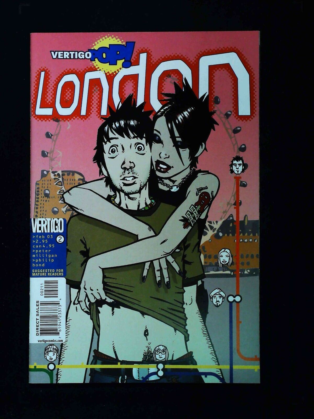 Vertigo Pop! London #2 Dc/Vertigo Comics 2003 Nm-