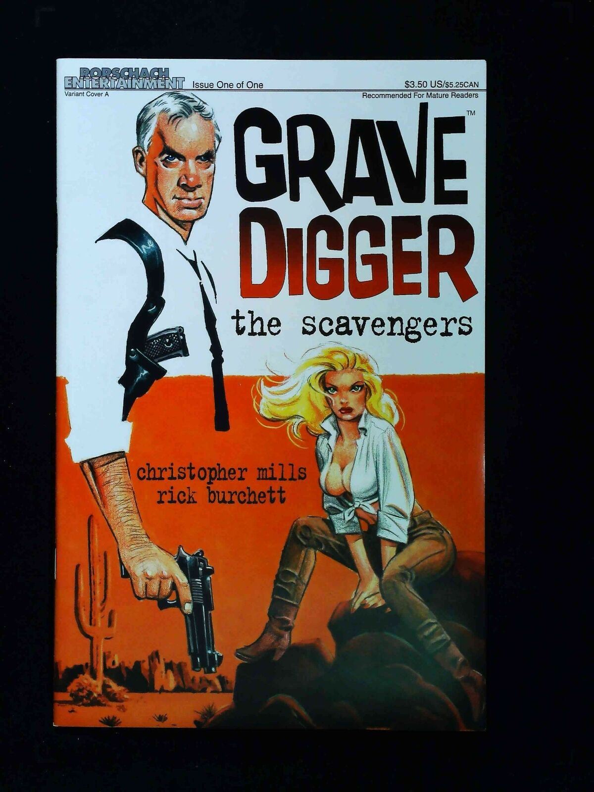 Gravedigger The Scavengers #1 Rorschach Entertaiment Comics 2004 Vf/Nm