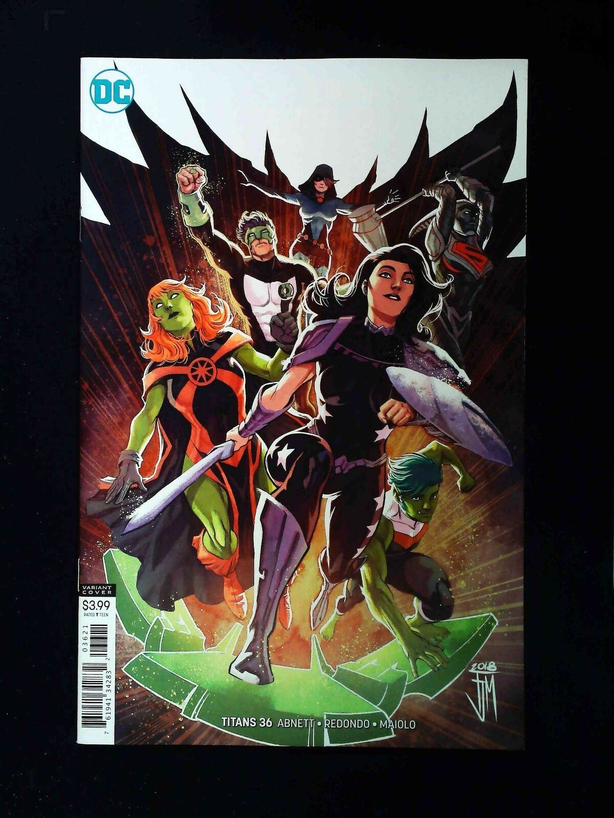 Titans #36B (3Rd Series) Dc Comics 2019 Vf/Nm Cover By Francis Manapul