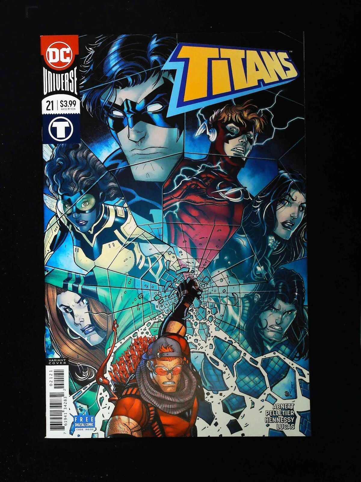 Titans #21B (3Rd Series) Dc Comics 2018 Nm Cover By Nick Bradshaw