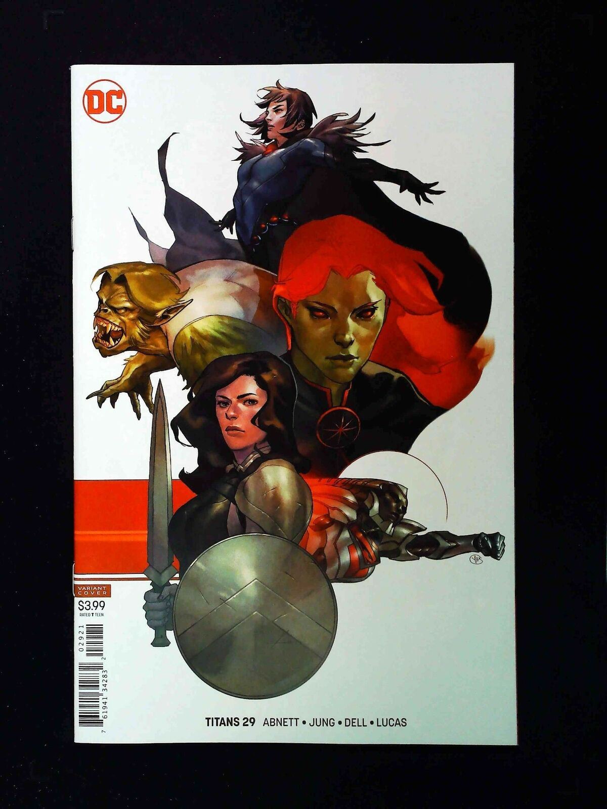 Titans #29B (3Rd Series) Dc Comics 2019 Nm- Cover By Yasmine Putri