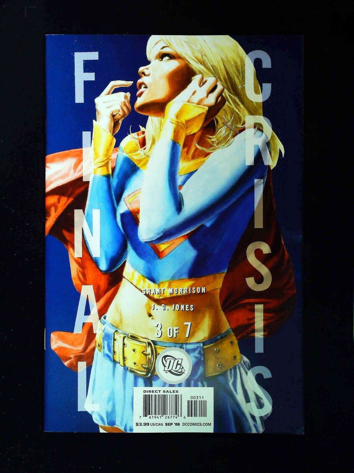 Final Crisis #3B Dc Comics 2008 Nm Covers By J.G.Jones Batman