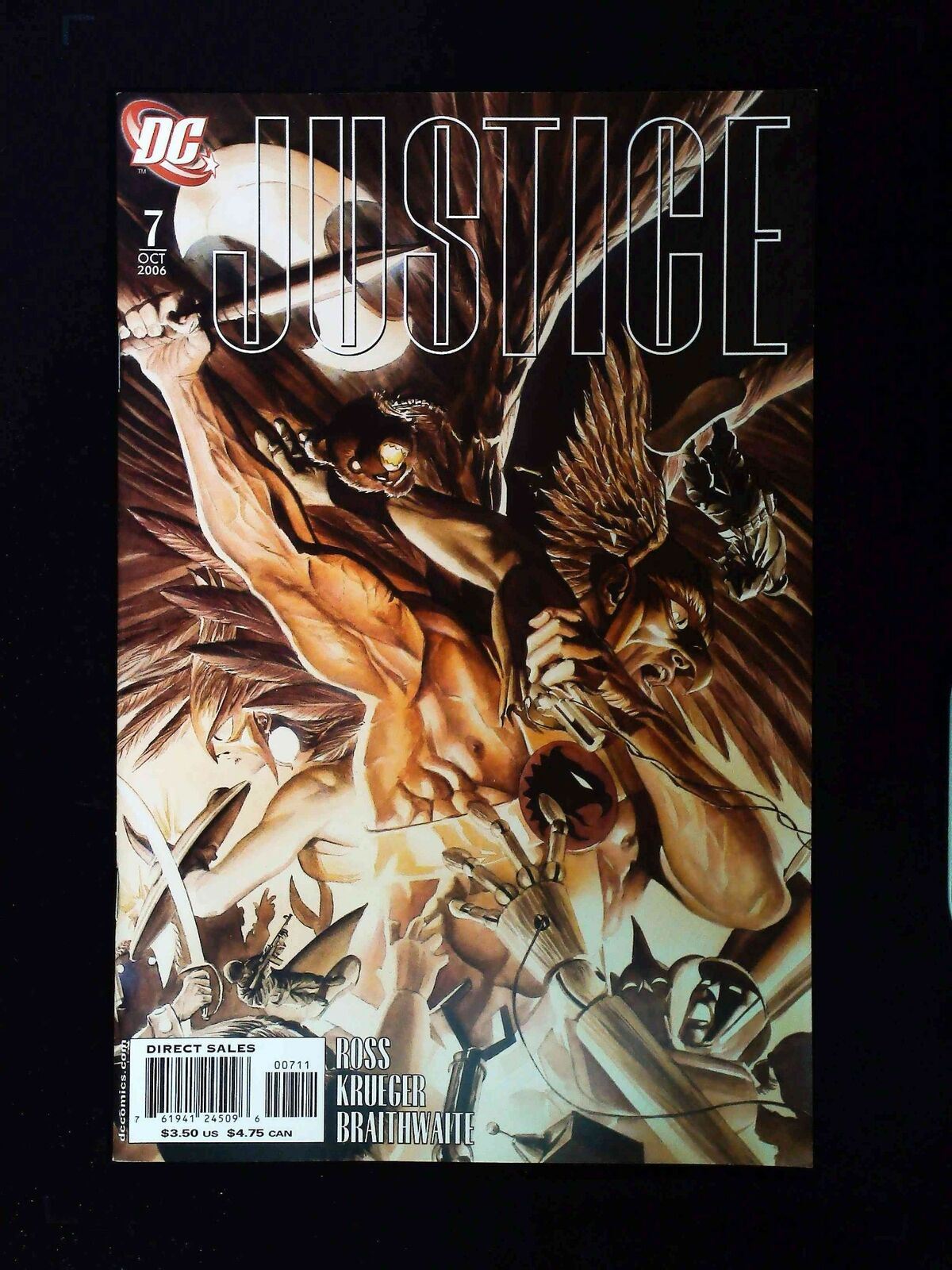 Justice #7 Dc Comics 2006 Nm-