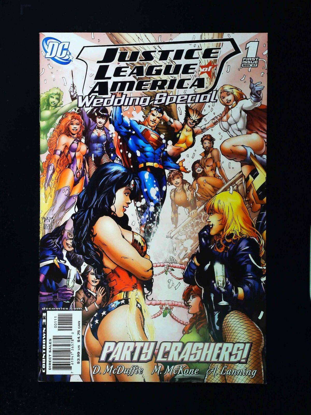 Justice League Of America Wedding Special #1 Dc Comics 2007 Nm-