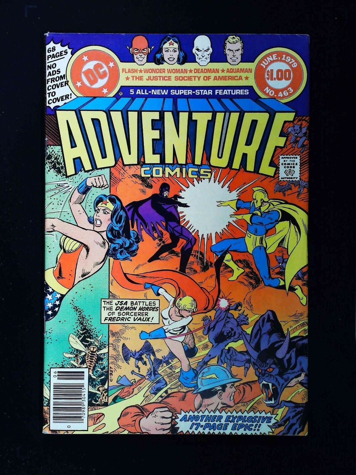 Adventure Comics #463 Dc Comics 1979 Fn/Vf Newsstand