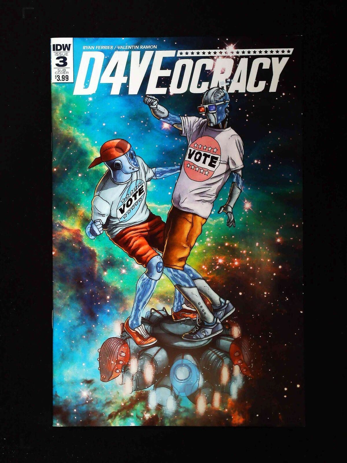 D4Veocracy #3Sub Idw Comics 2017 Vf/Nm Ramon Variant