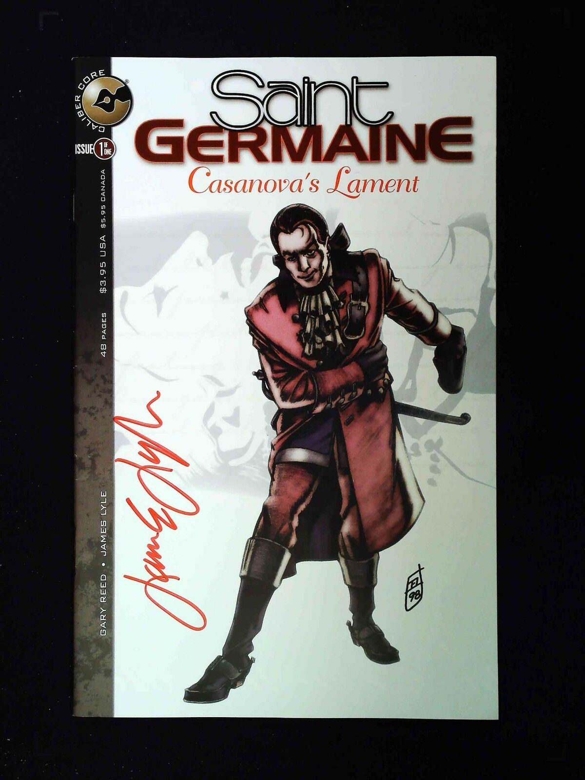 Saint Germaine Casanova'S Lament #1 Caliber Comics 1998 Vf+