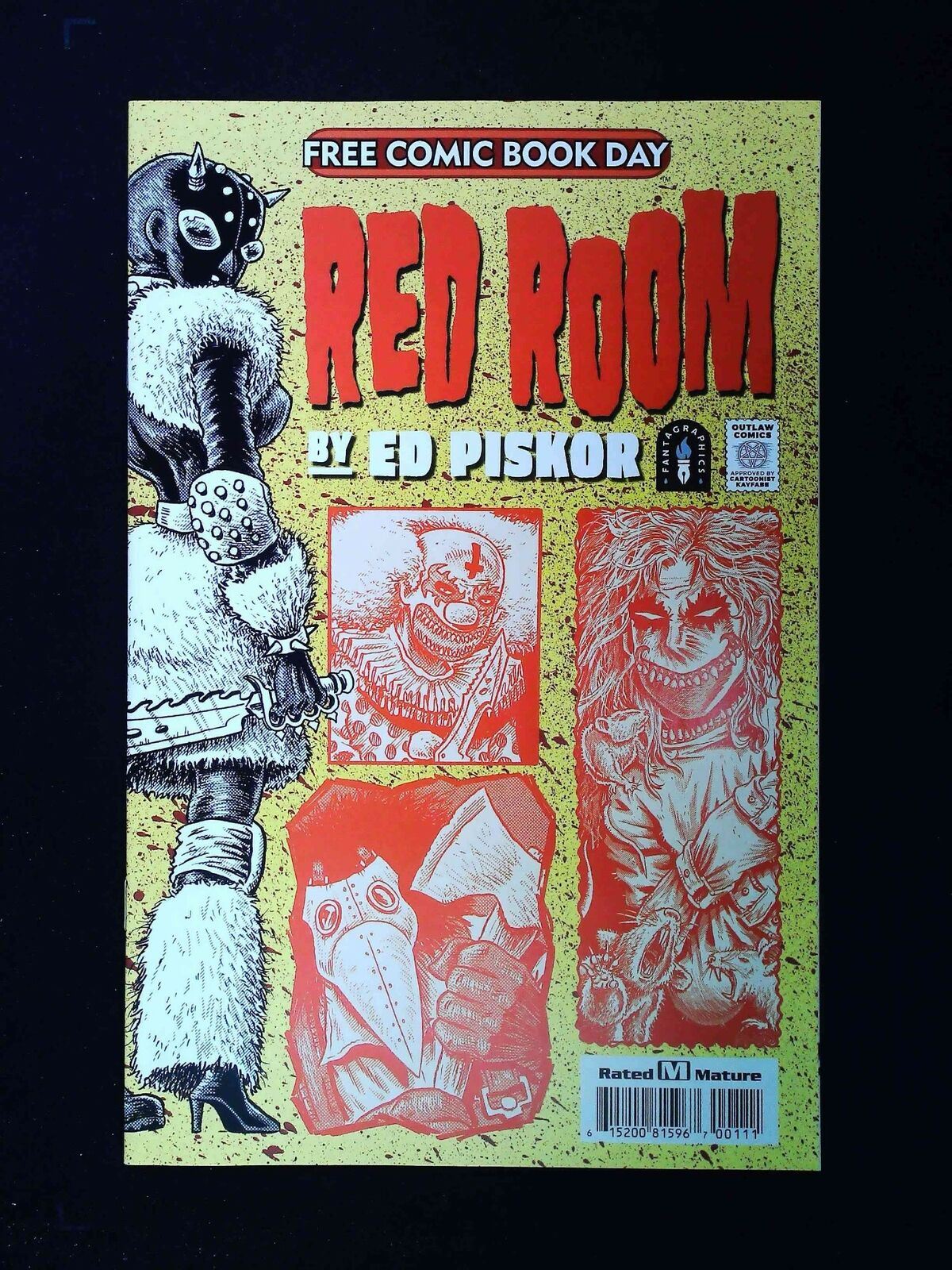 Red Room (Fcbd) #0 Fantagraphics Comics 2021 Nm
