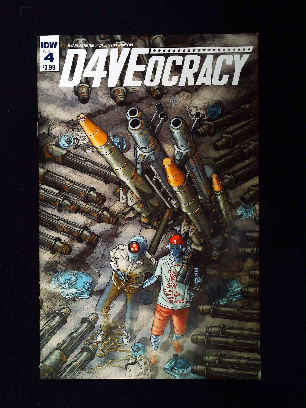 D4Veocracy #4 Idw Comics 2017 Nm