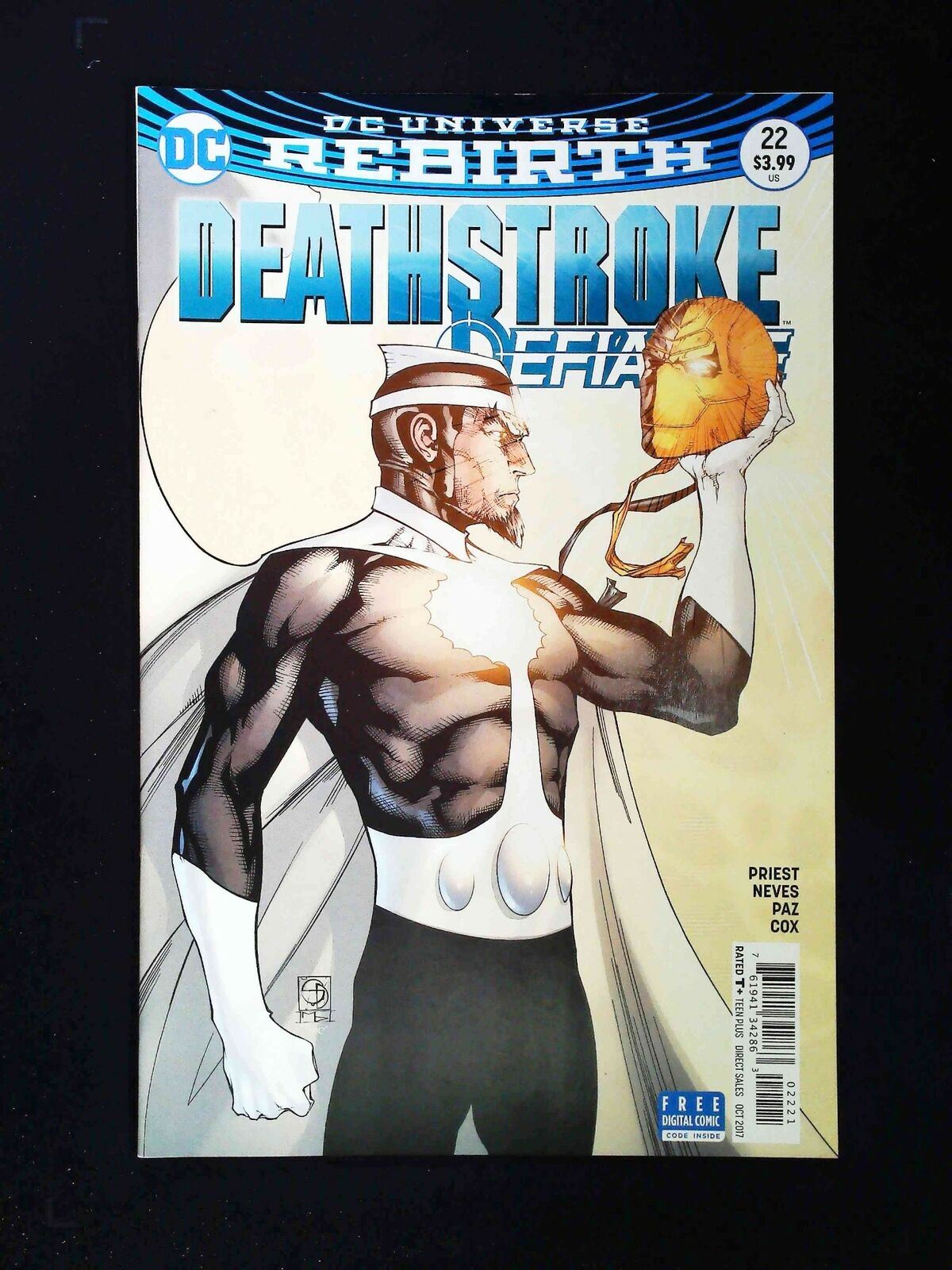 Deathstroke #22B (3Rd Series) Dc Comics 2017 Vf/Nm Cover By Shane Davis
