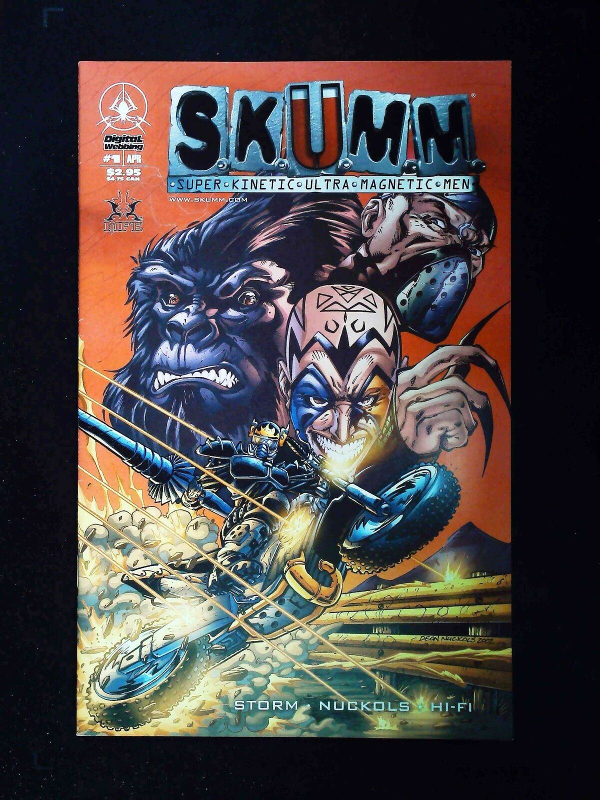 Skumm #1 Digital Wabbing Comics 2003 Vf+