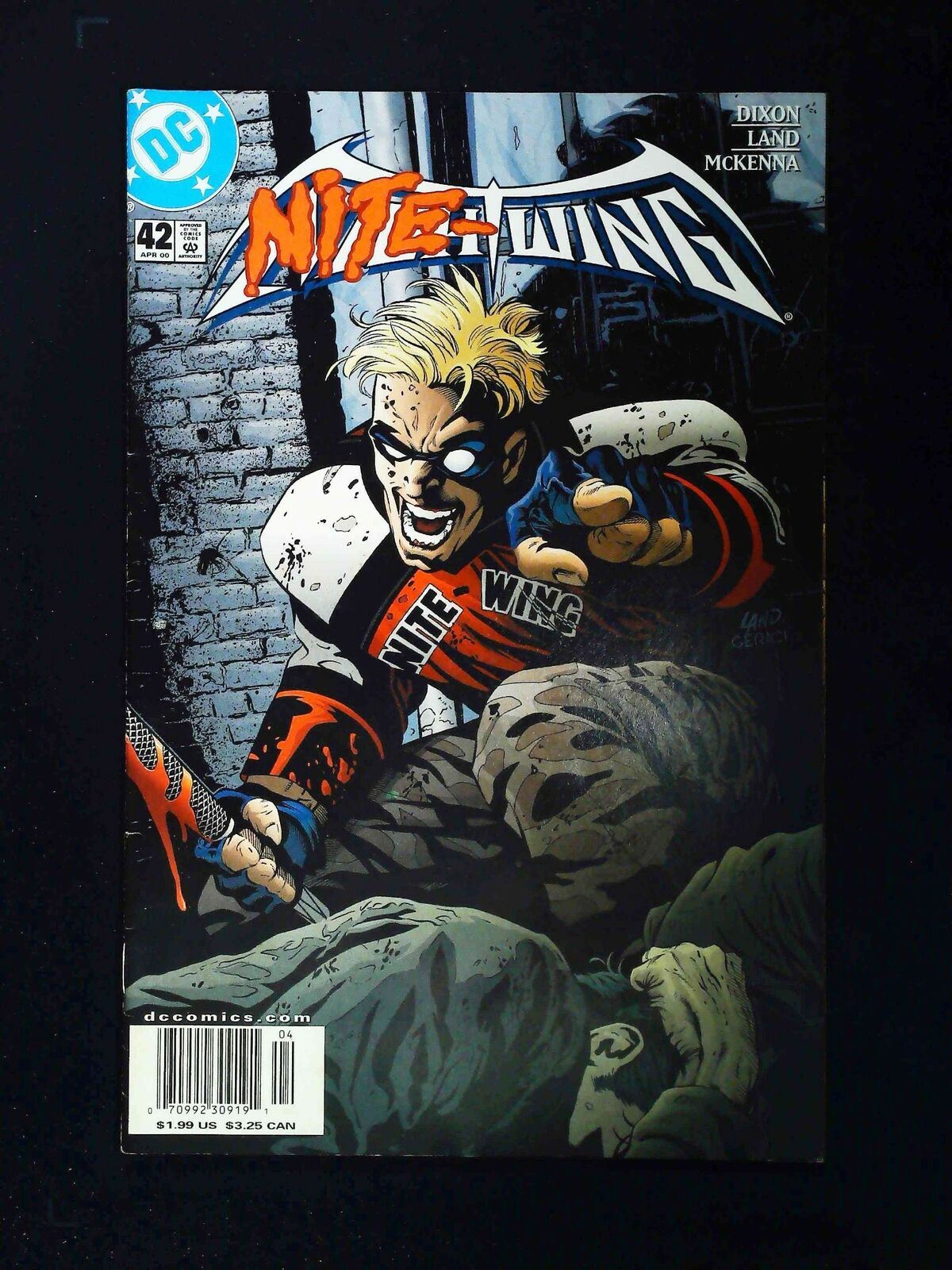 Nightwing #42 Dc Comics 2000 Vf Newsstand