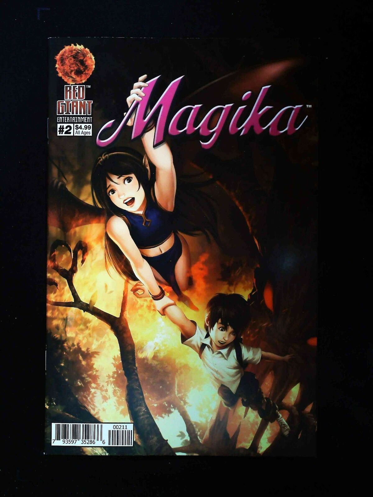 Magika #2 Red Giant Comics 2021 Nm