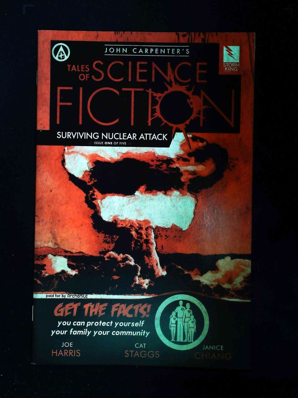 Tales Of Science Fiction Surviving Nuclear Attack #1 Vault Comics 2019 Nm-