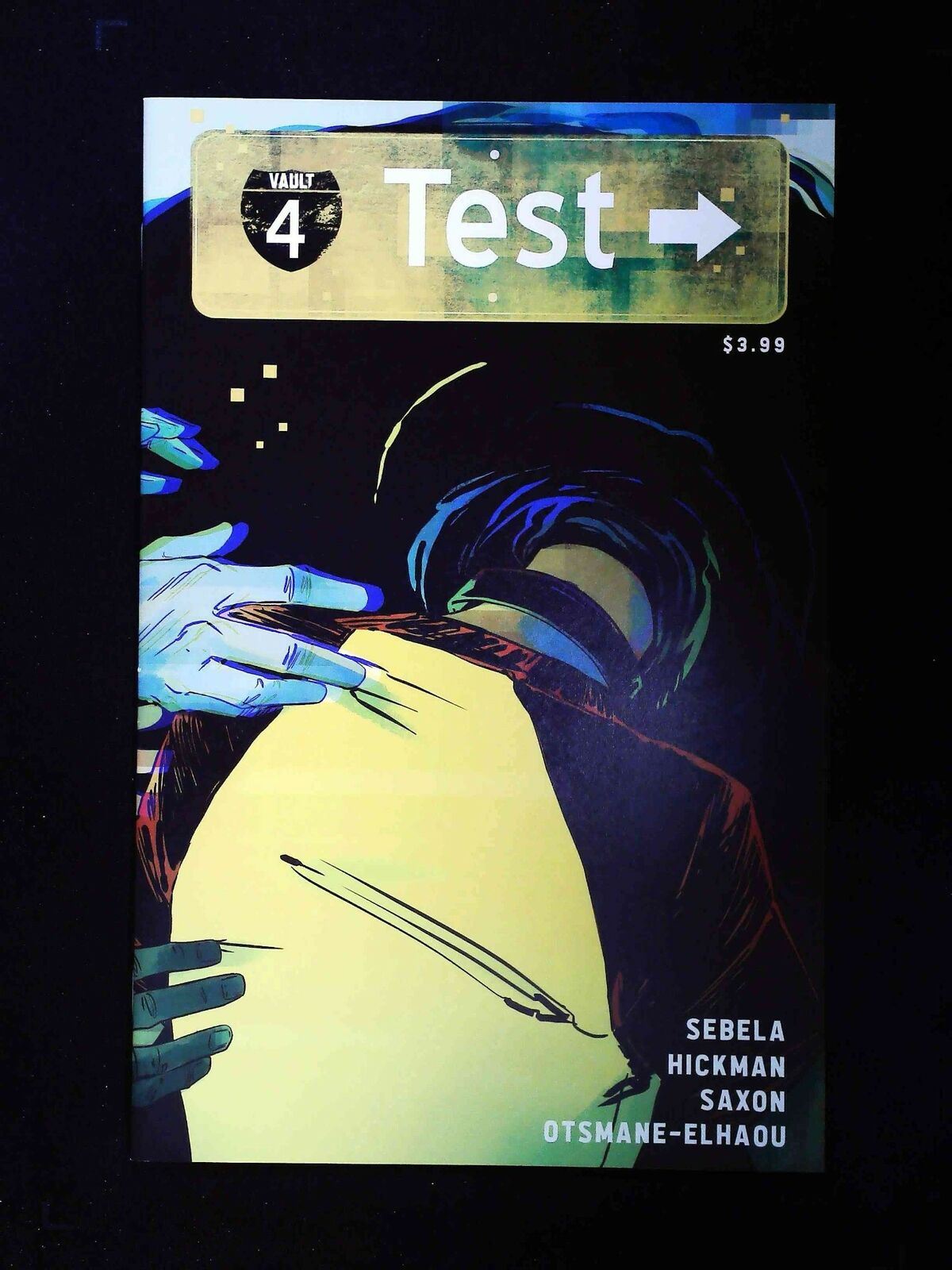 Test #4 Vault Comics 2019 Nm-