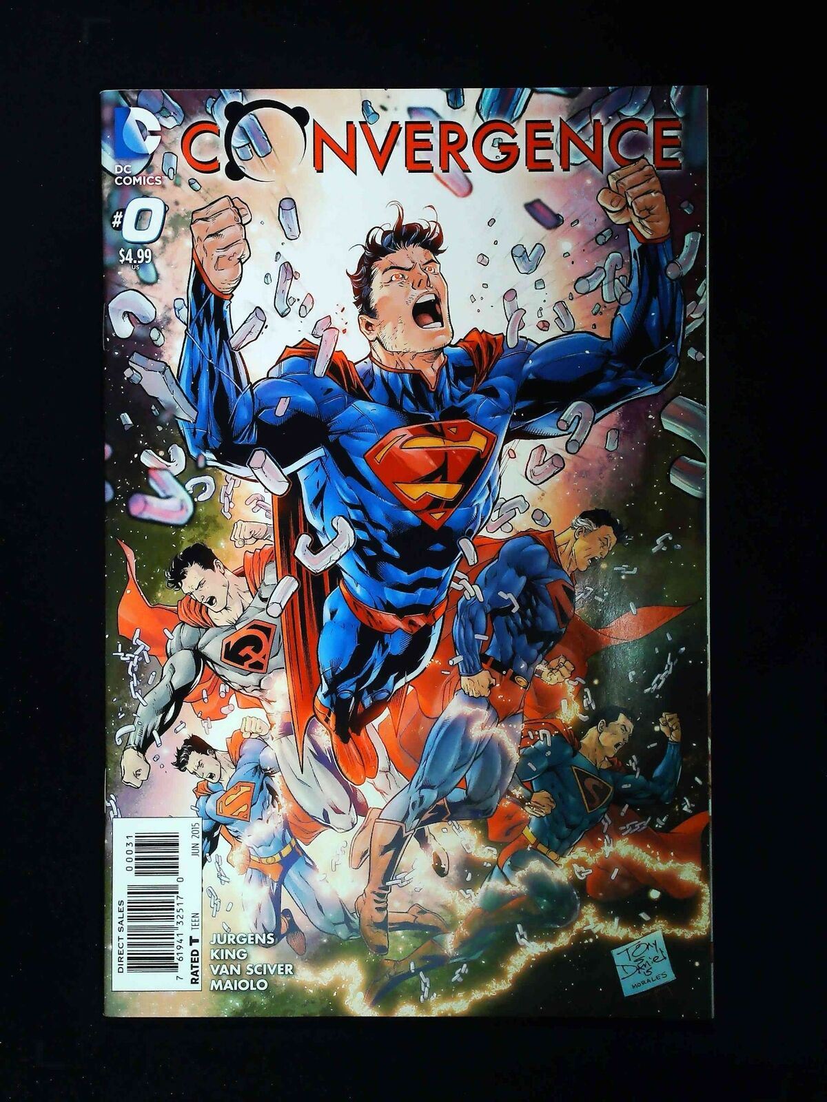 Convergence #0C Dc Comics 2015 Vf/Nm Daniel Variant