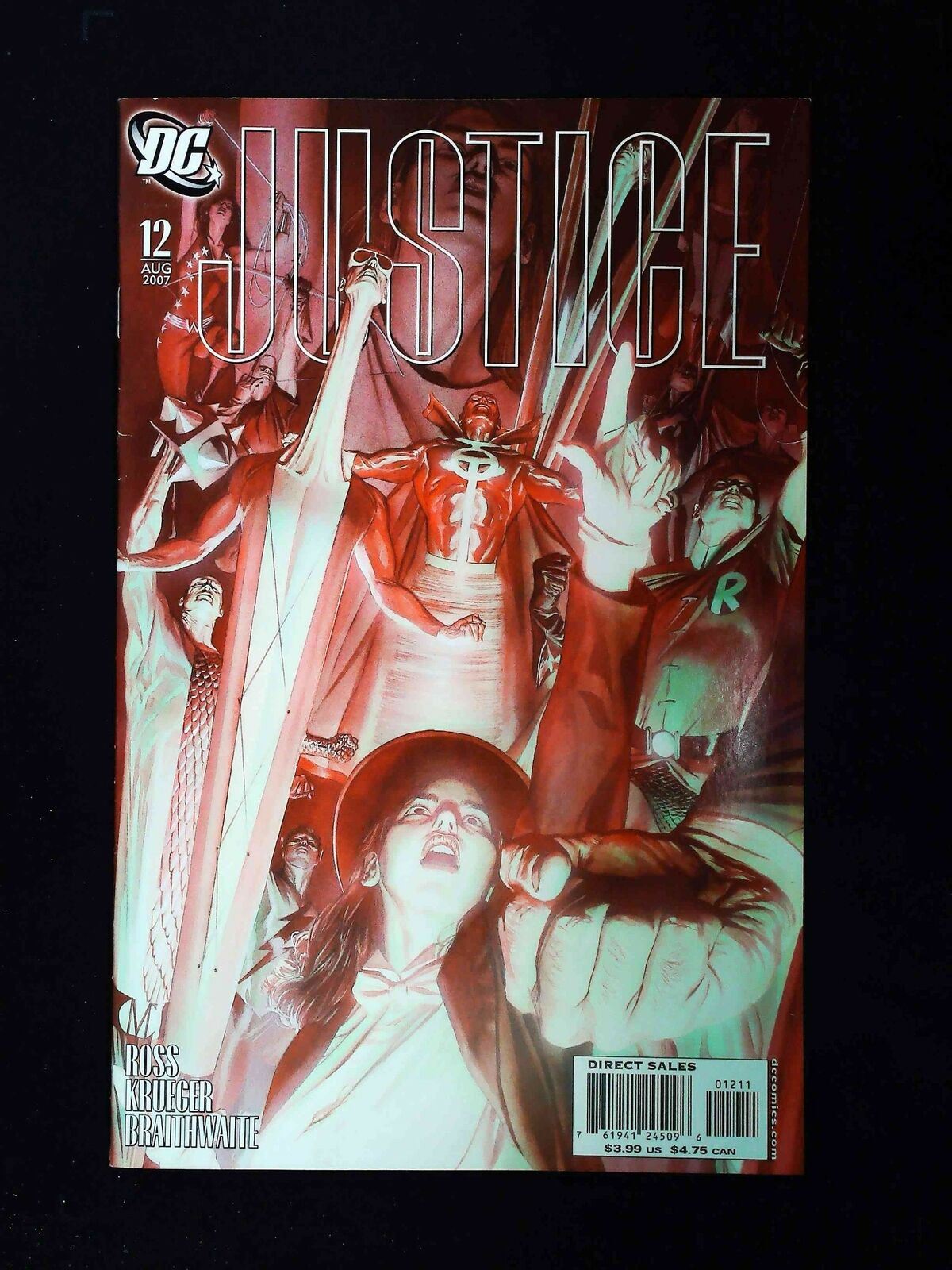 Justice #12 Dc Comics 2007 Vf+