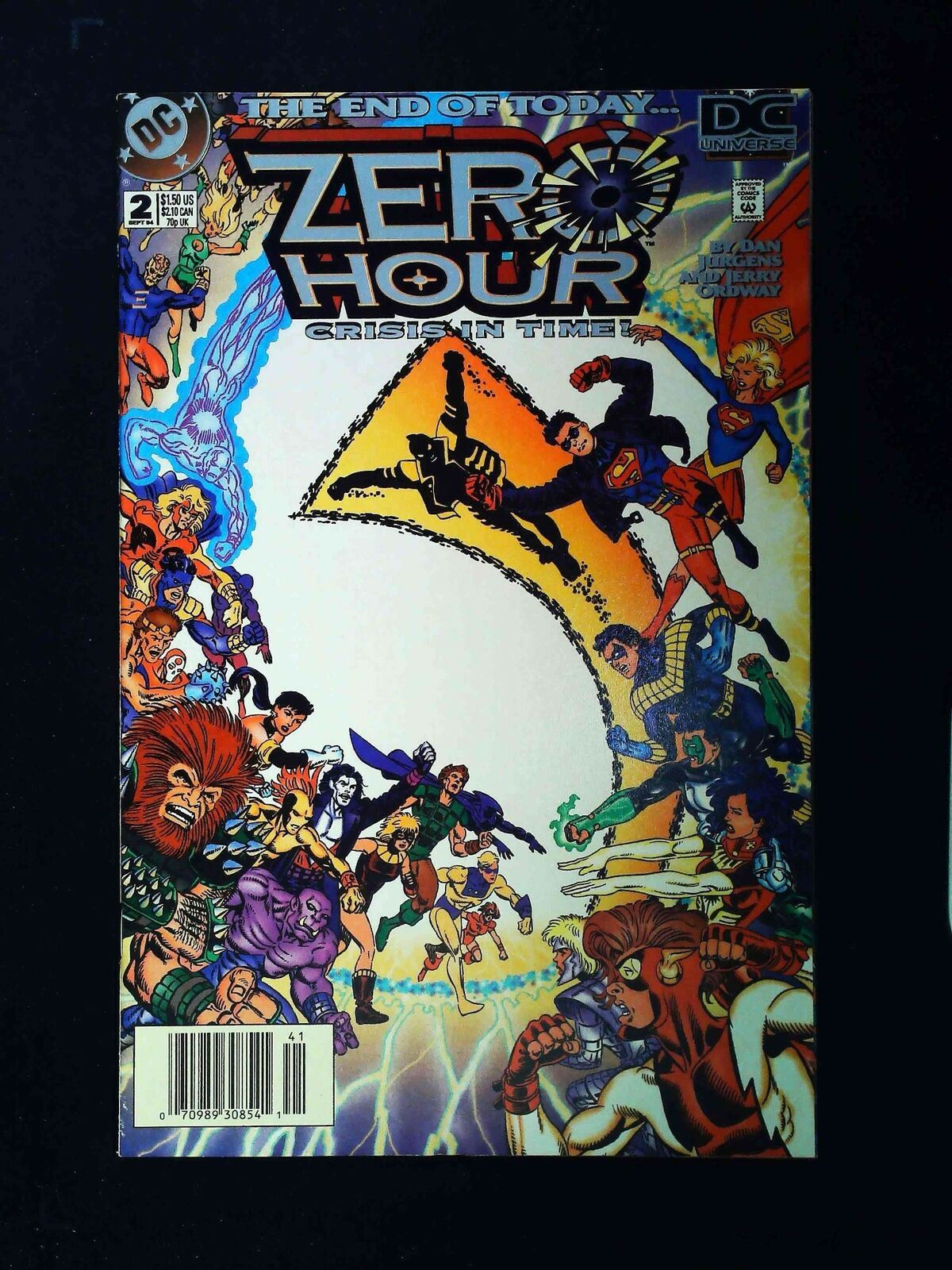 Zero Hour Crisis In Time #2 Dc Comics 1994 Vf/Nm Newsstand