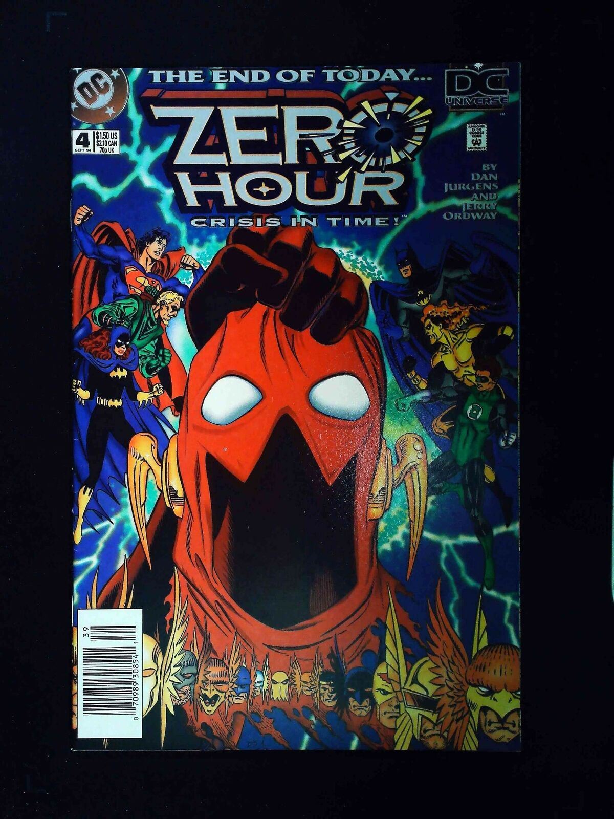 Zero Hour Crisis In Time #4 Dc Comics 1994 Vf+ Newsstand