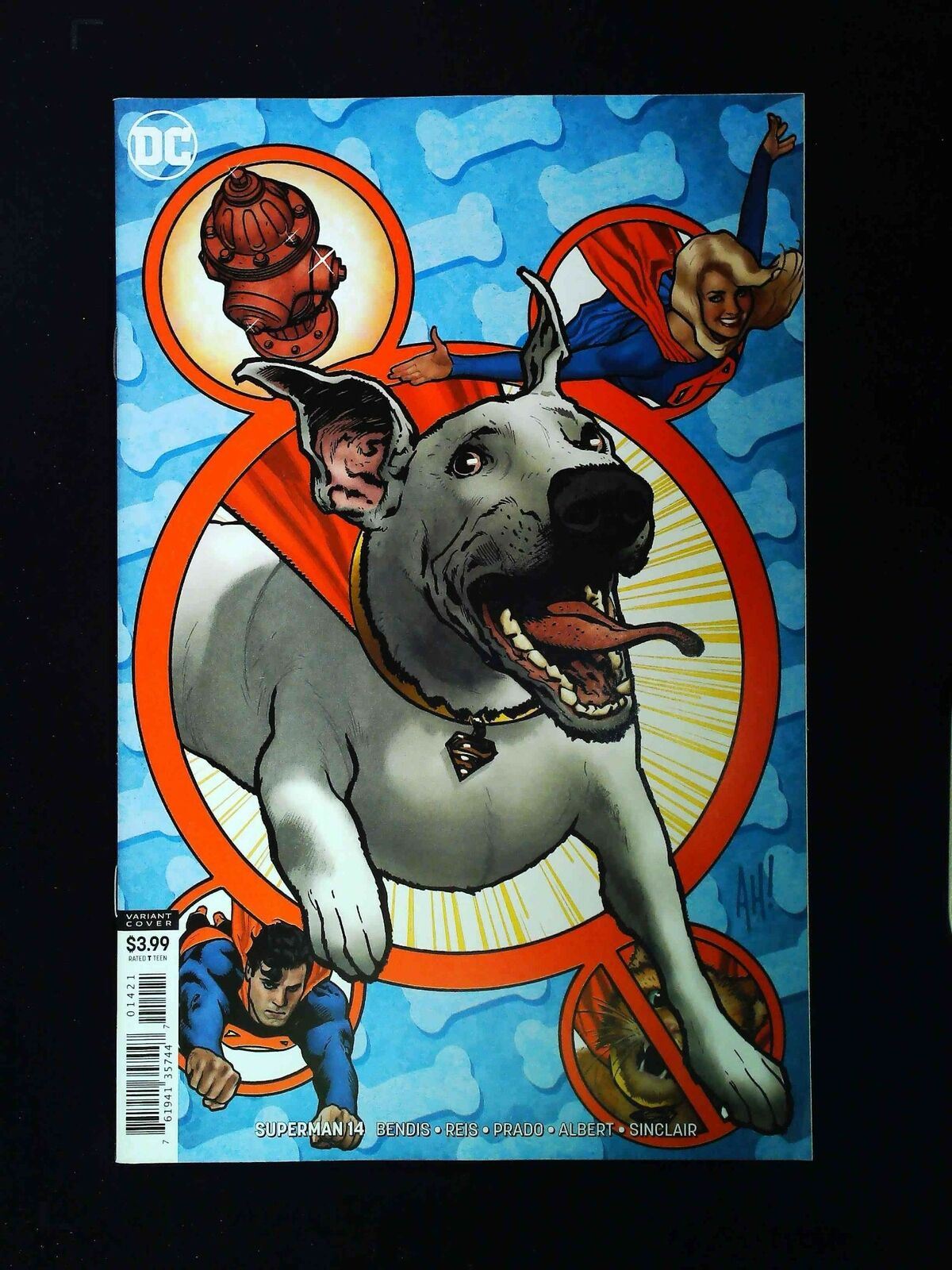 Superman #14B (5Th Series) Dc Comics 2019 Vf/Nm Hughes Variant