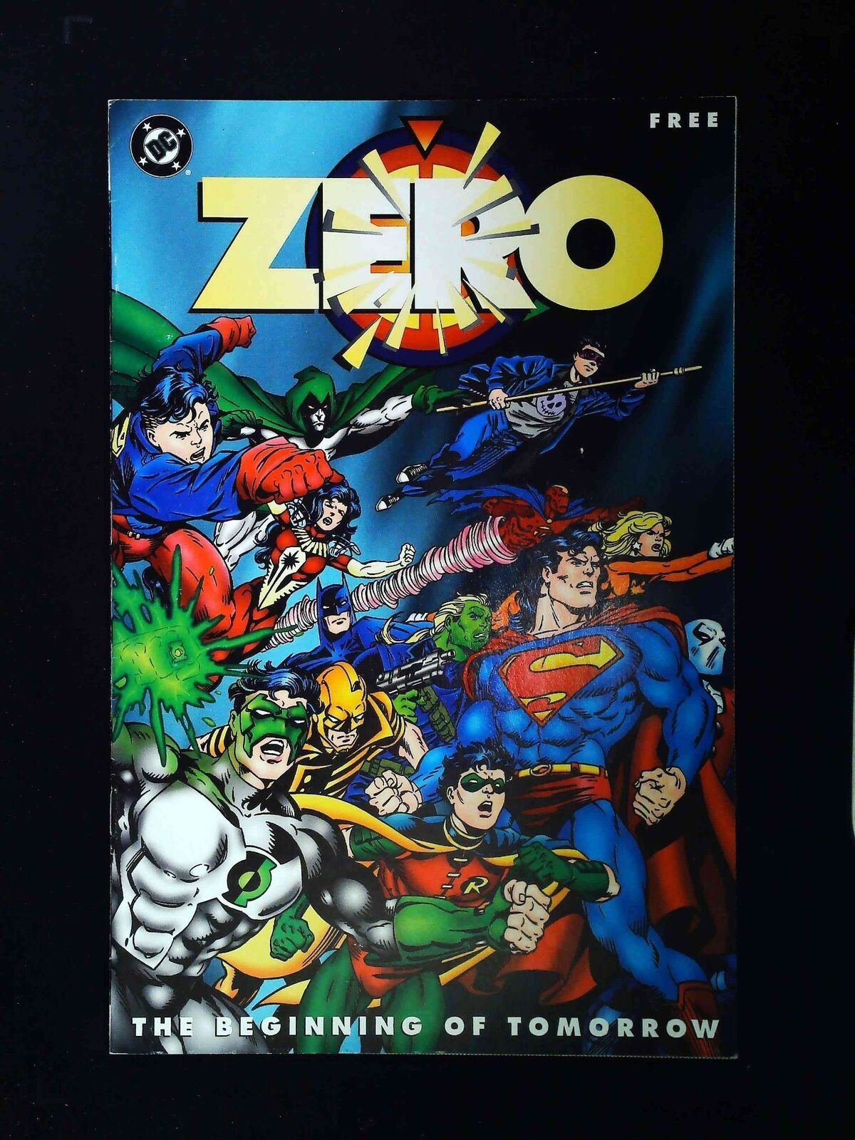 Zero The Beginning Of Tomorrow #1 Dc Comics 1994 Vf+
