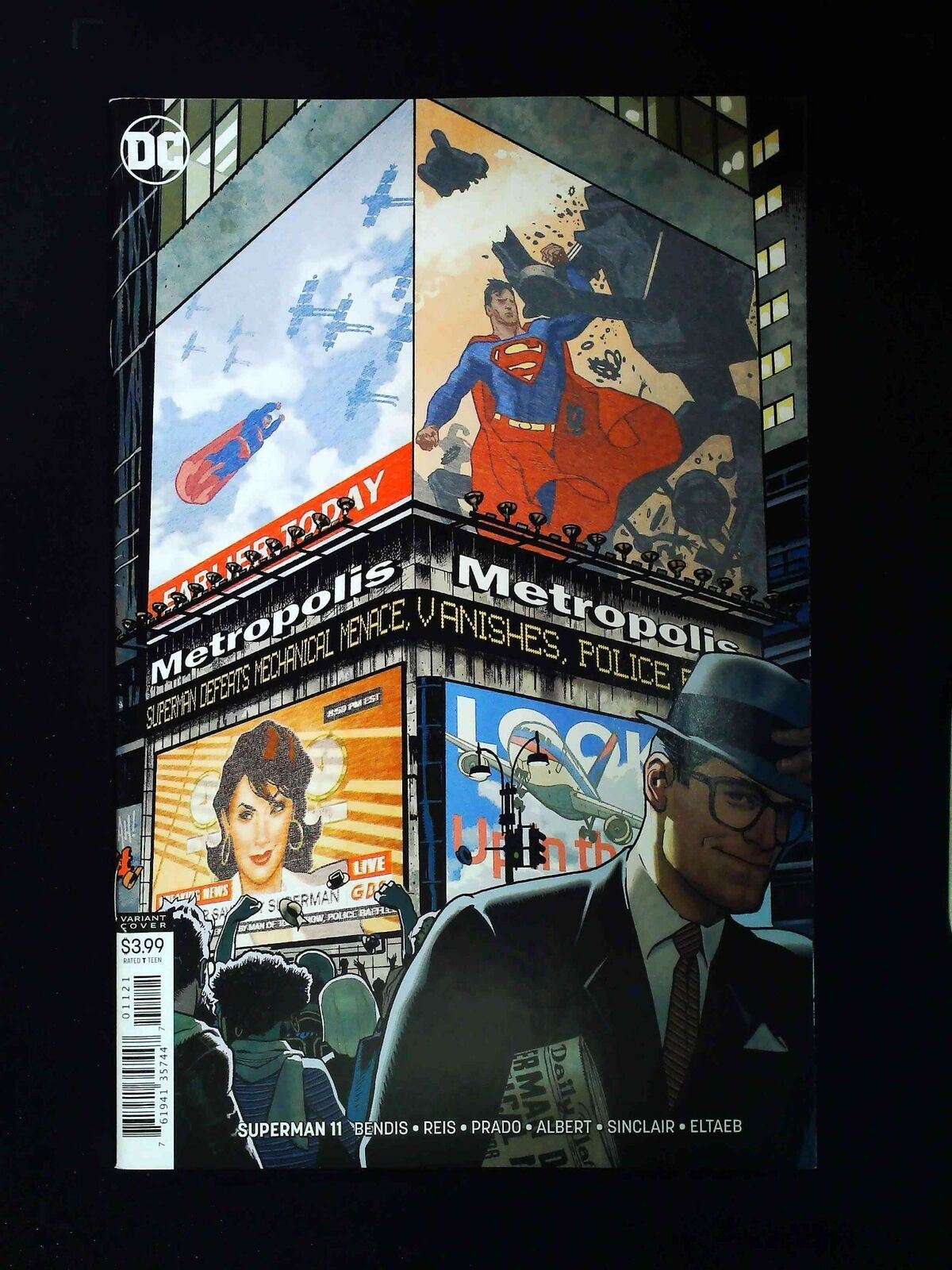 Superman #11B (5Th Series) Dc Comics 2019 Vf+ Hughes Variant