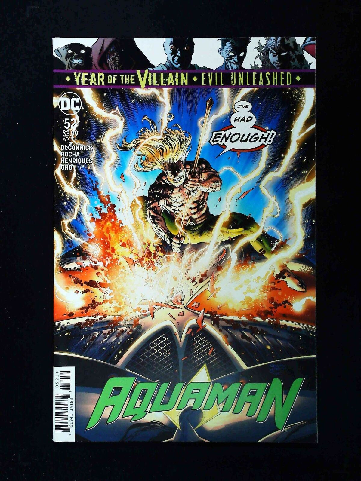 Aquaman #52 Dc Comics 2019 Nm-