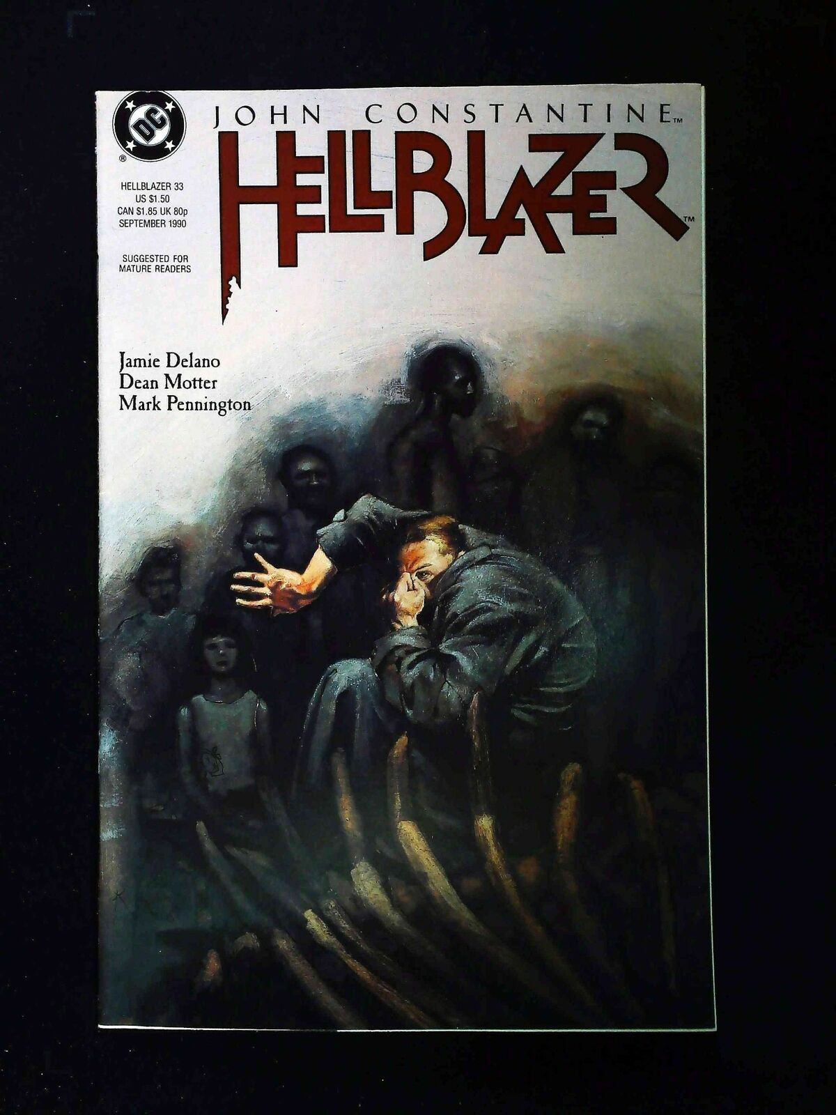 Hellblazer #33 Dc/Vertigo Comics 1990 Vf+
