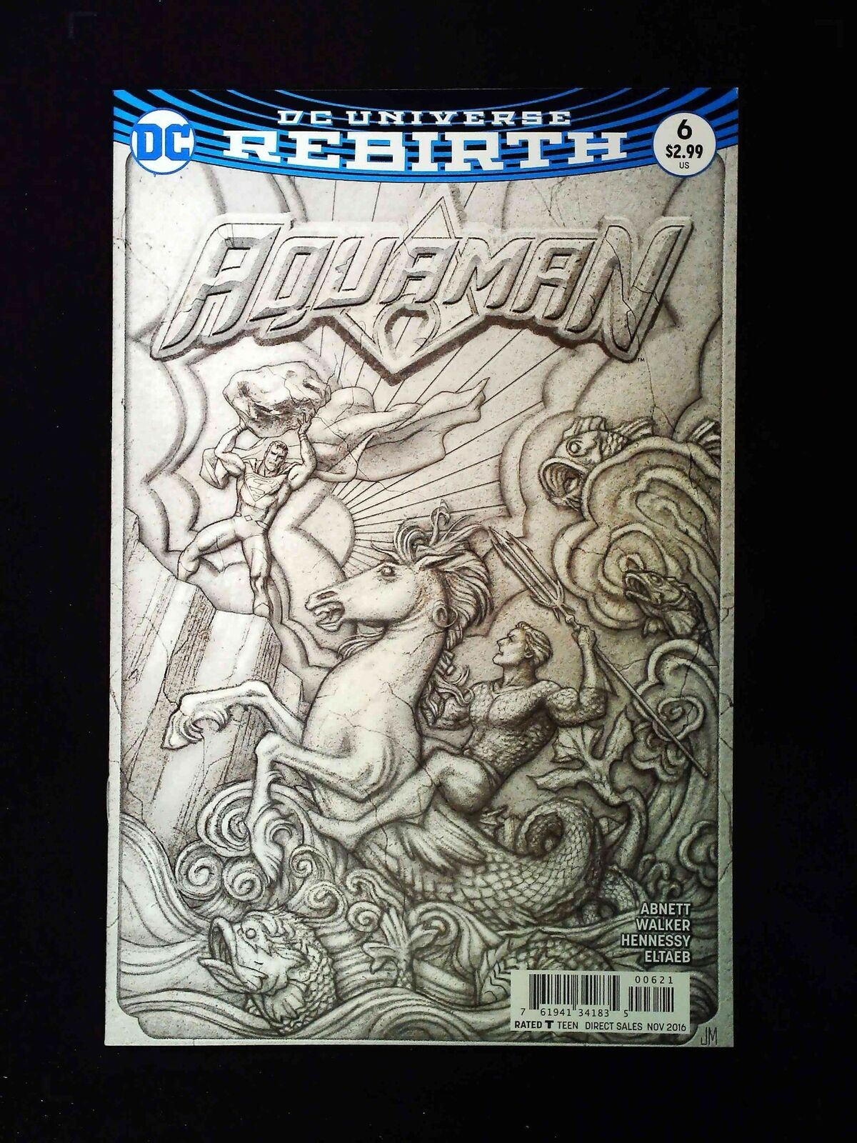 Aquaman #6B (6Th Series) Dc Comics 2016 Nm- Middleton Variant