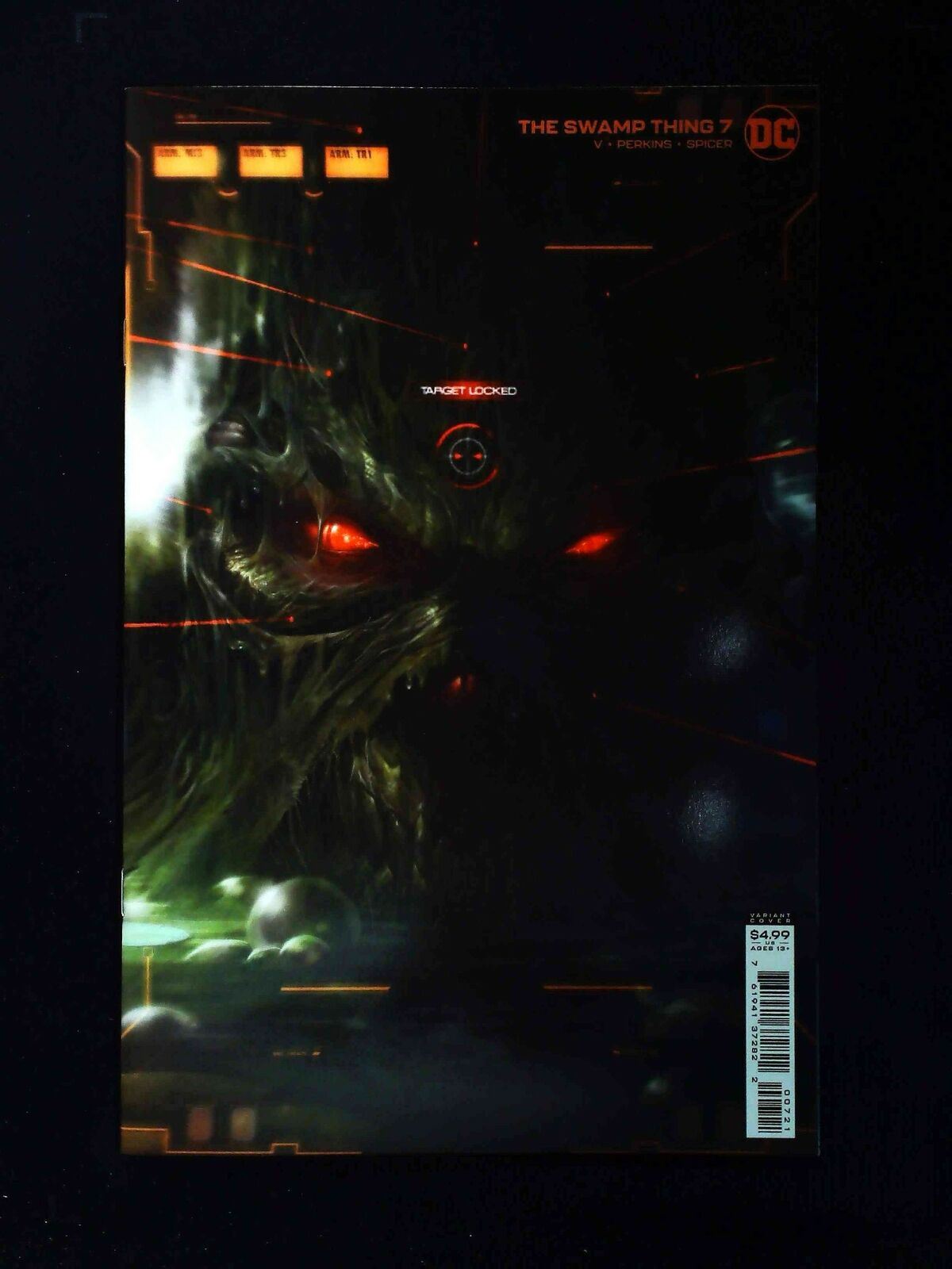 Swamp Thing #7B Dc Comics 2021 Nm+ Mattina Variant