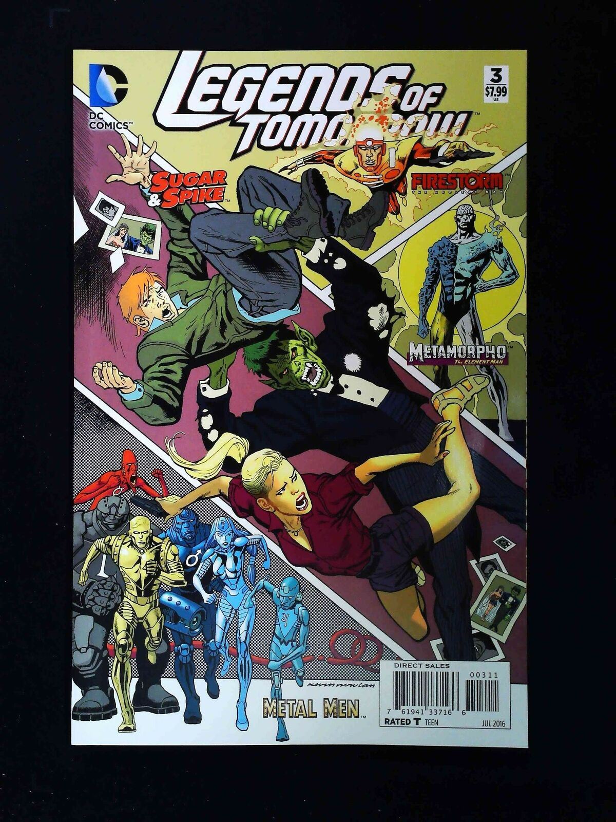 Legends Of Tomorrow #3 Dc Comics 2016 Nm+