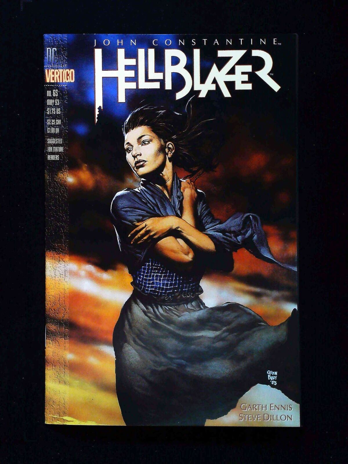 Hellblazer #65 Dc/Vertigo Comics 1993 Nm