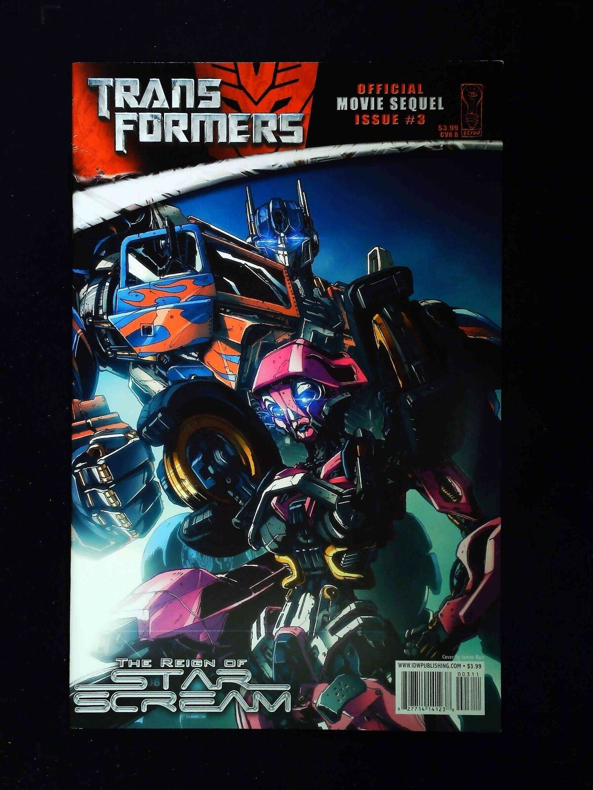 Transformers Movie Sequel Reign Of Starscream #3B Idw Comics 2008 Nm+