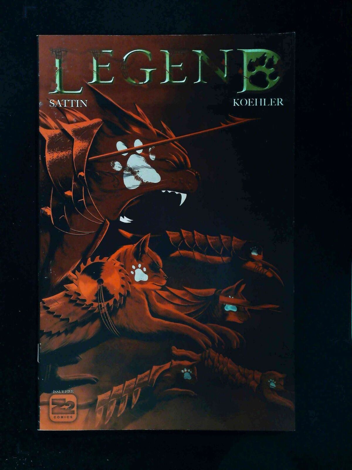 Legend #5 Z2 Comics Comics 2016 Vf+