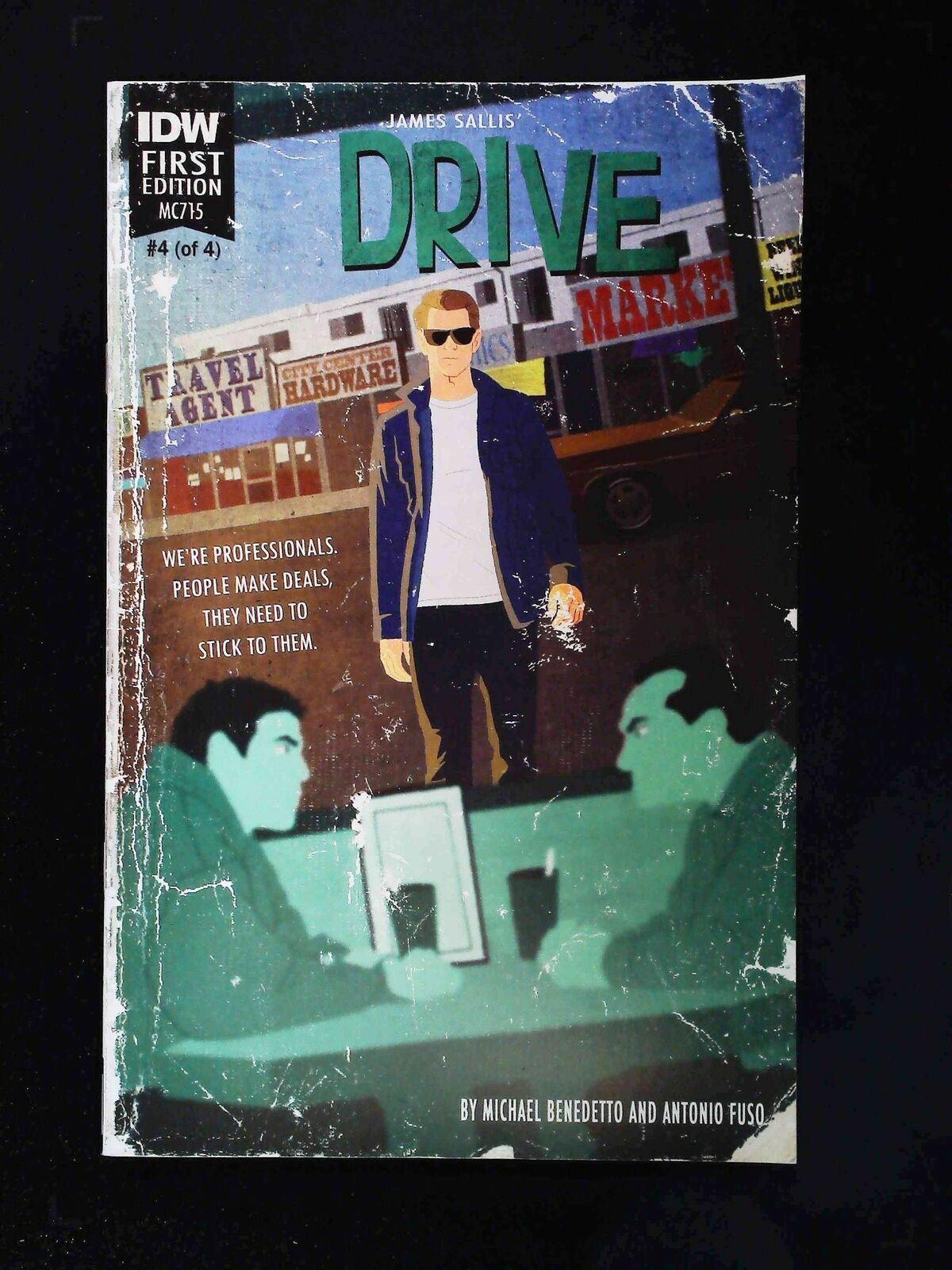 Drive #4Sub Idw Publishing Comics 2016 Nm+ Cover By Mike Collins