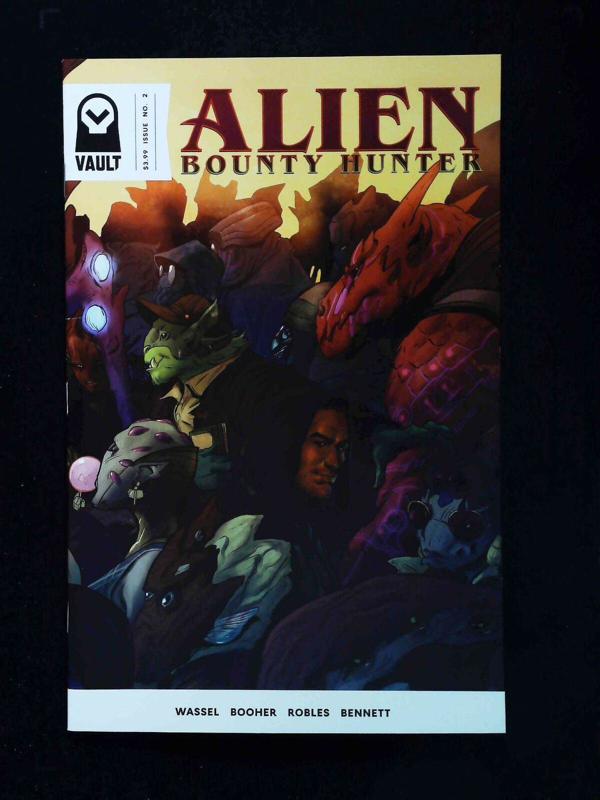 Alien Bounty Hunter #2 Vault Comics 2017 Vf+