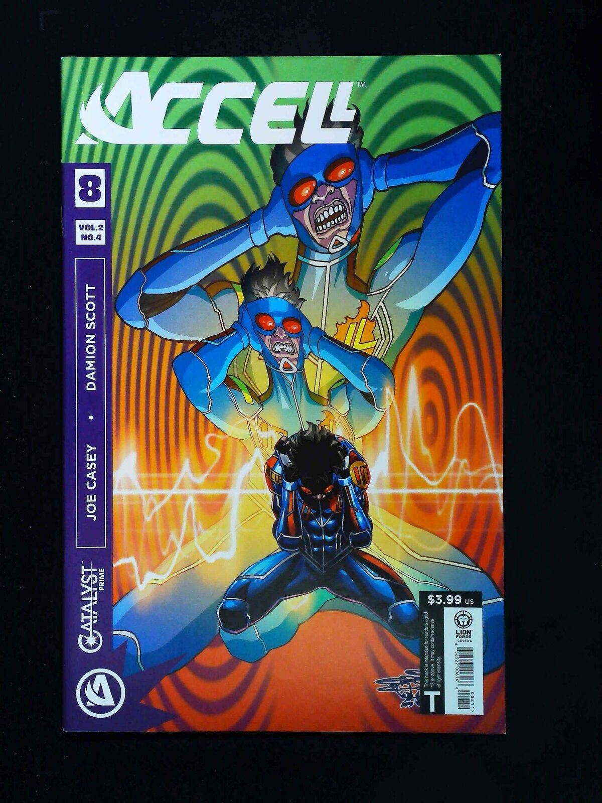 Accel #8 Lion Forge Comics 2017 Nm-