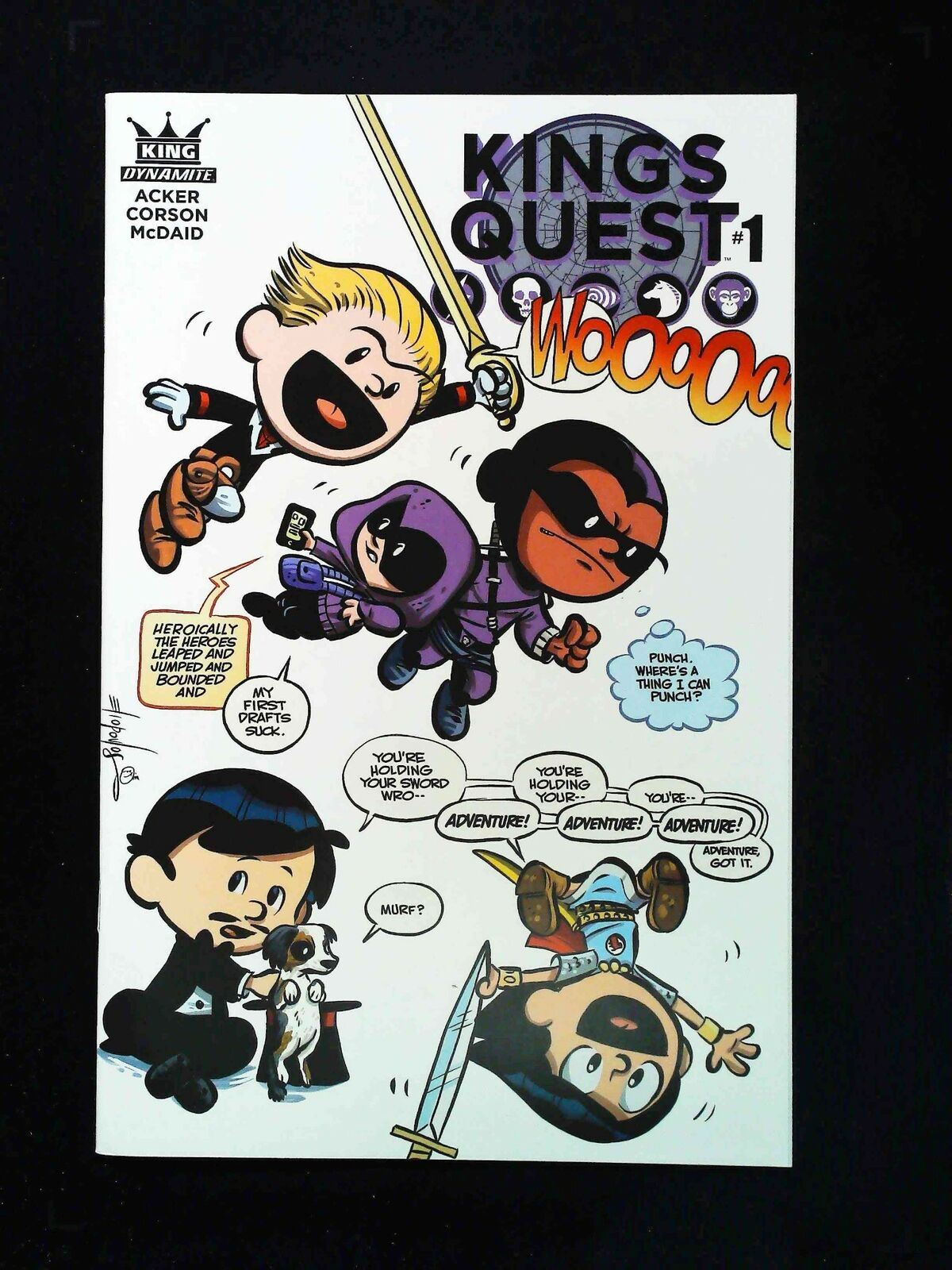 Kings Quest #1D Dynamite Comics 2016 Vf/Nm Eliopoulos Variant