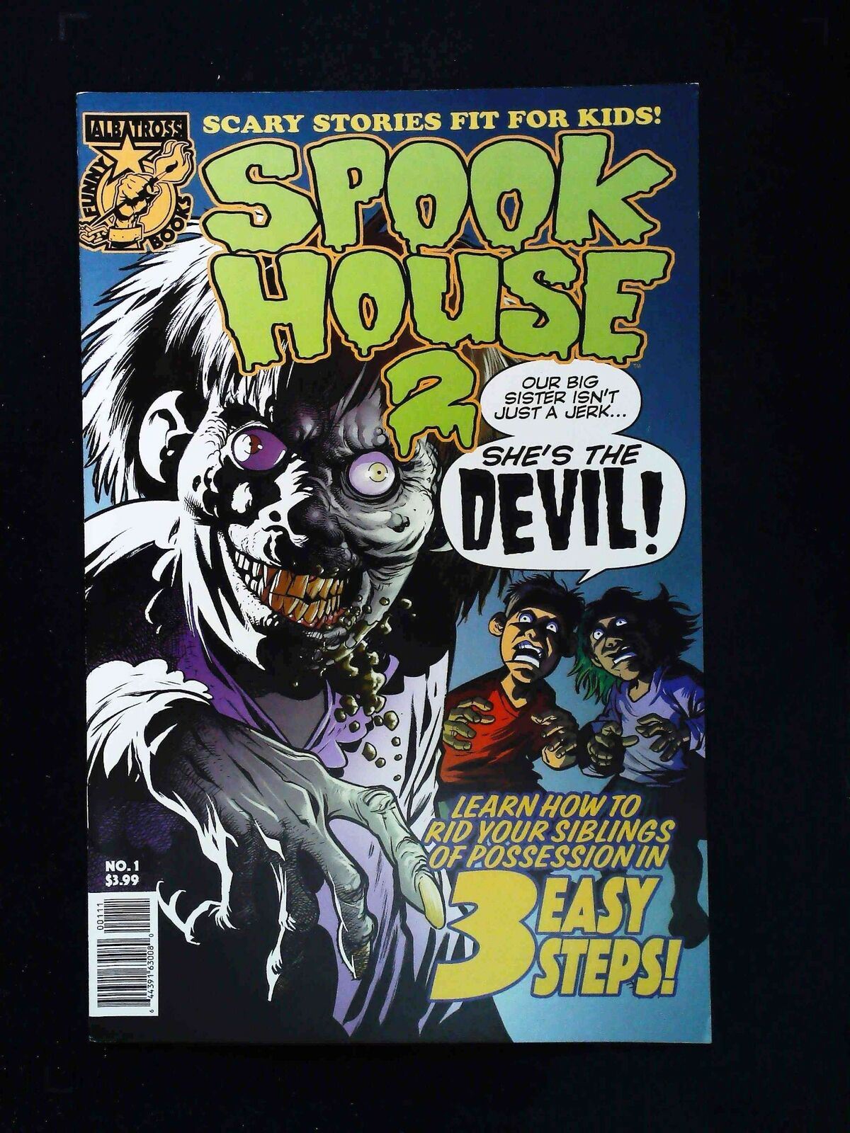 Spookhouse 2 #1 Albatross Exploding Funny Comics 2018 Nm-