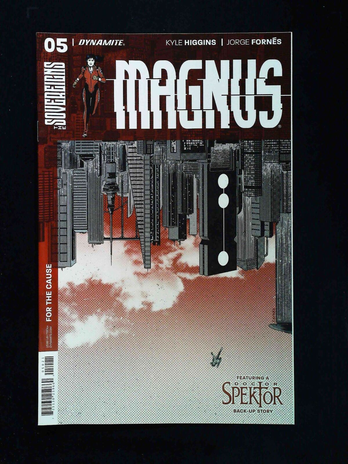 Magnus #5B Dynamite Comics 2017 Nm- Fornes Variant