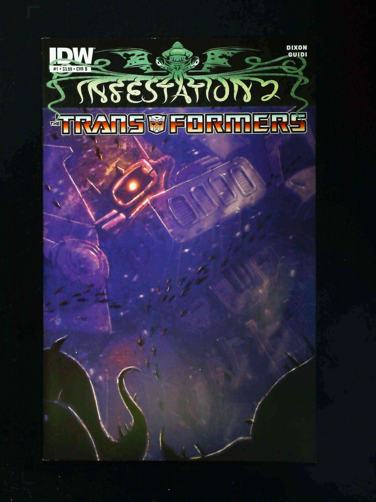 Infestation 2 Transformrs #1B Idw Comics 2012 Nm Ramondelli Variant