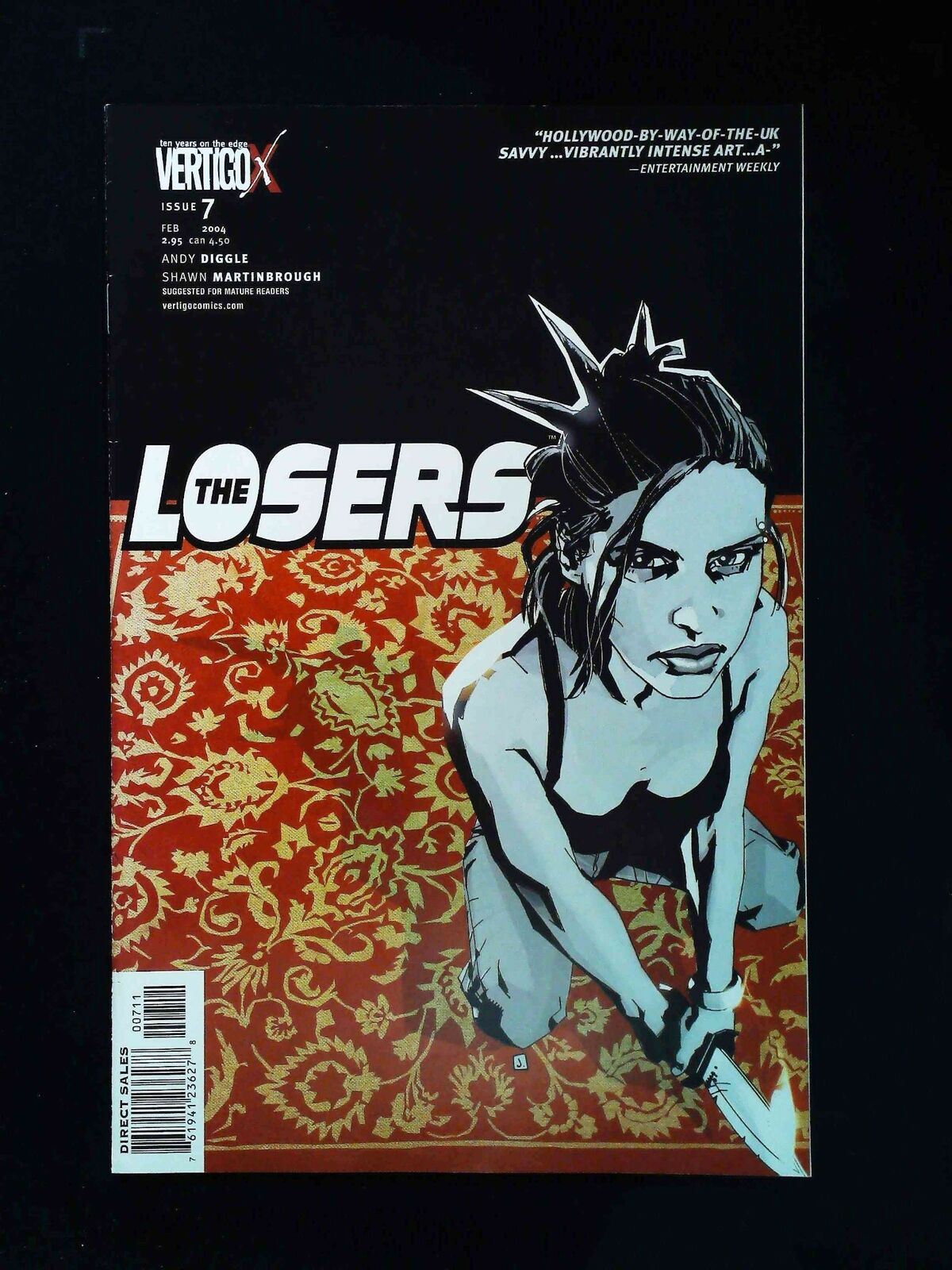 Losers #7 Dc Comics 2004 Vf+
