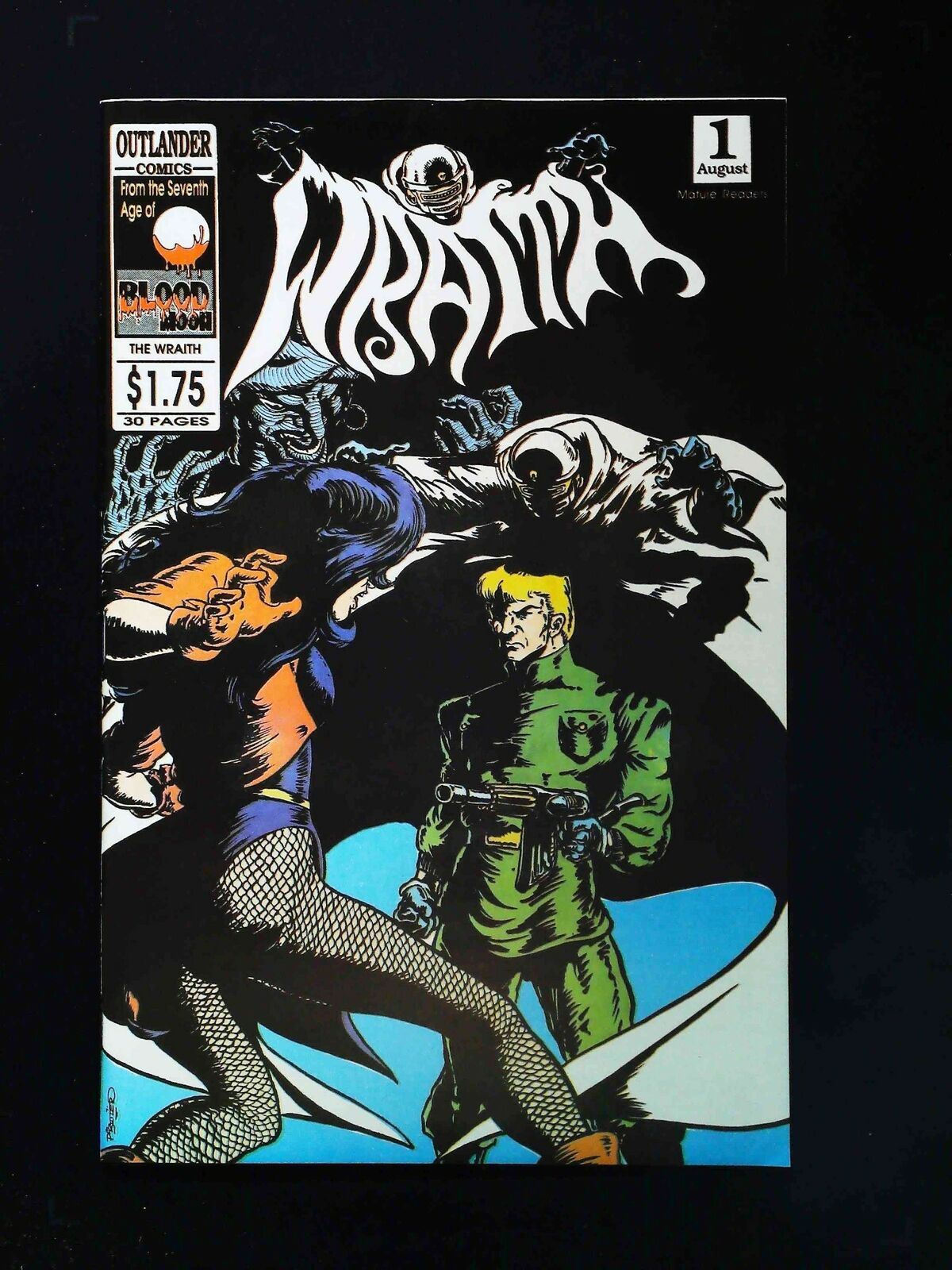 Wraith #1 Outlander Comics 1994 Nm-