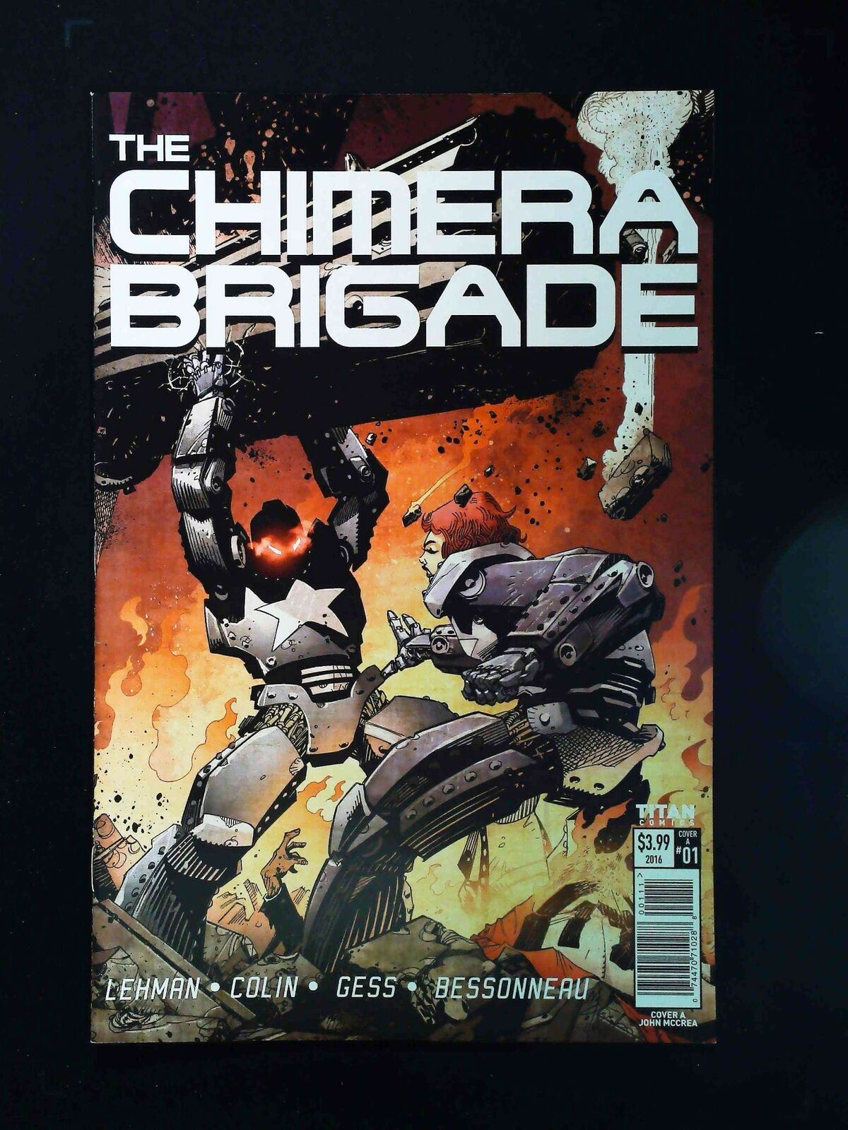 Chimera Brigade #1 Titan Comics 2016 Vf+