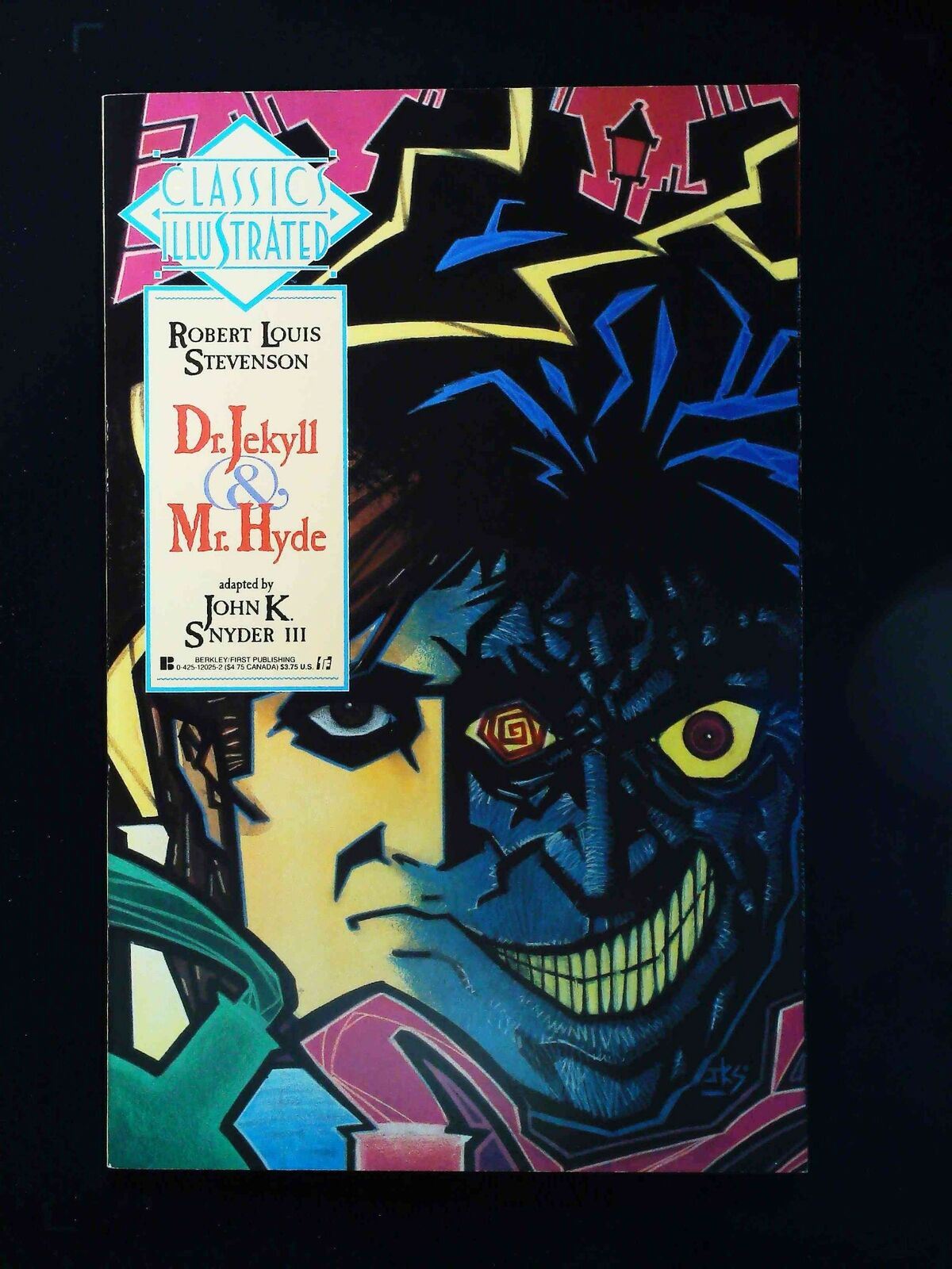 Classics Illustrated Doctor Jekyll And Mister Hyde #8 Berkley/First 1990 Nm
