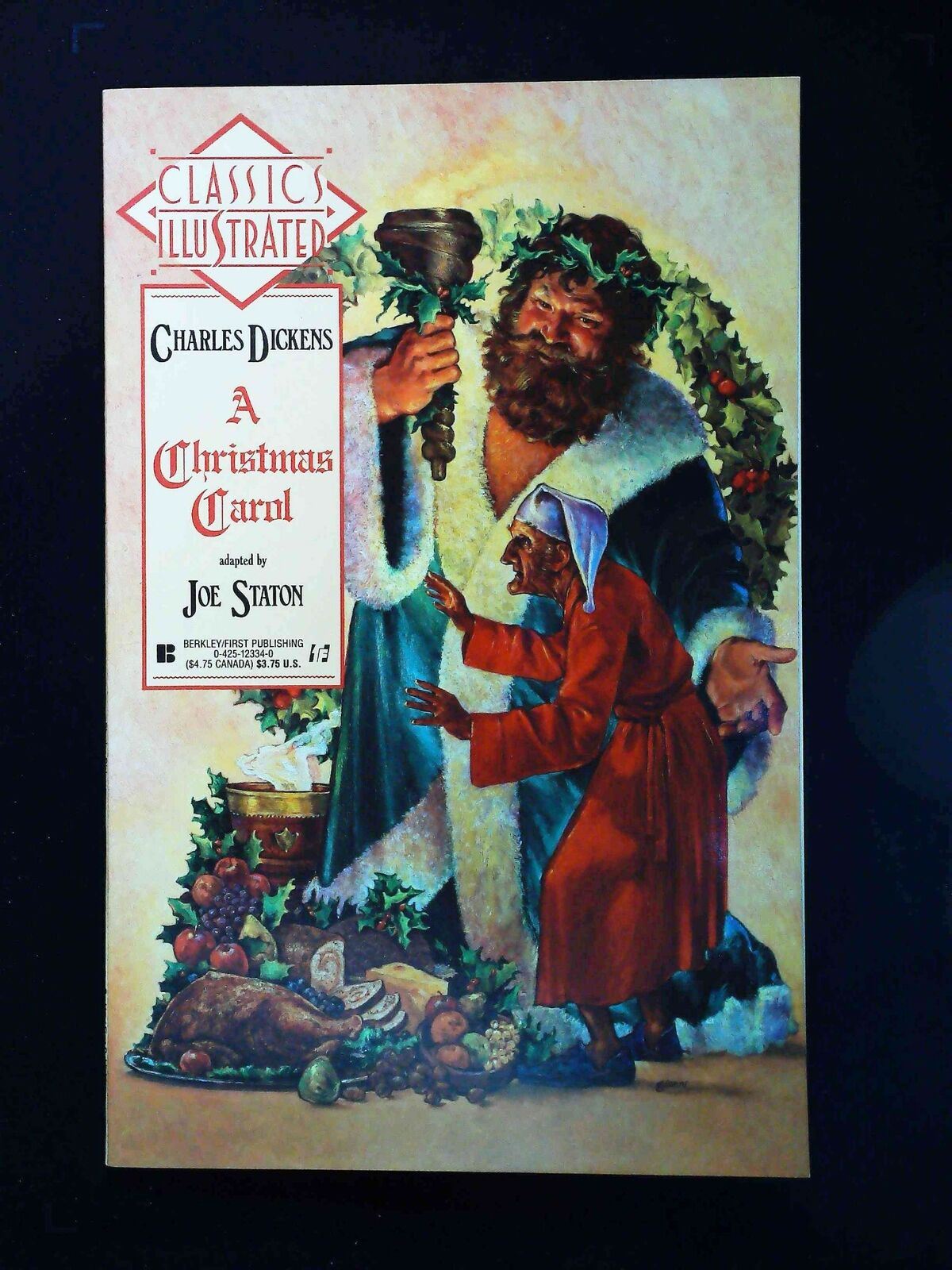 Classics Illustrated A Christmas Carol #16 Berkley/First Comics 1990 Nm+