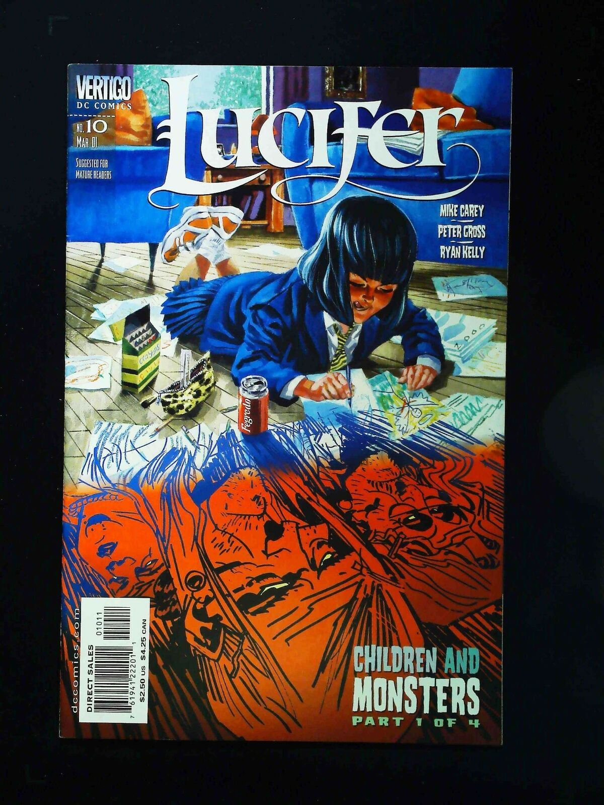 Lucifer #10 Dc/Vertigo Comics 2001 Vf+