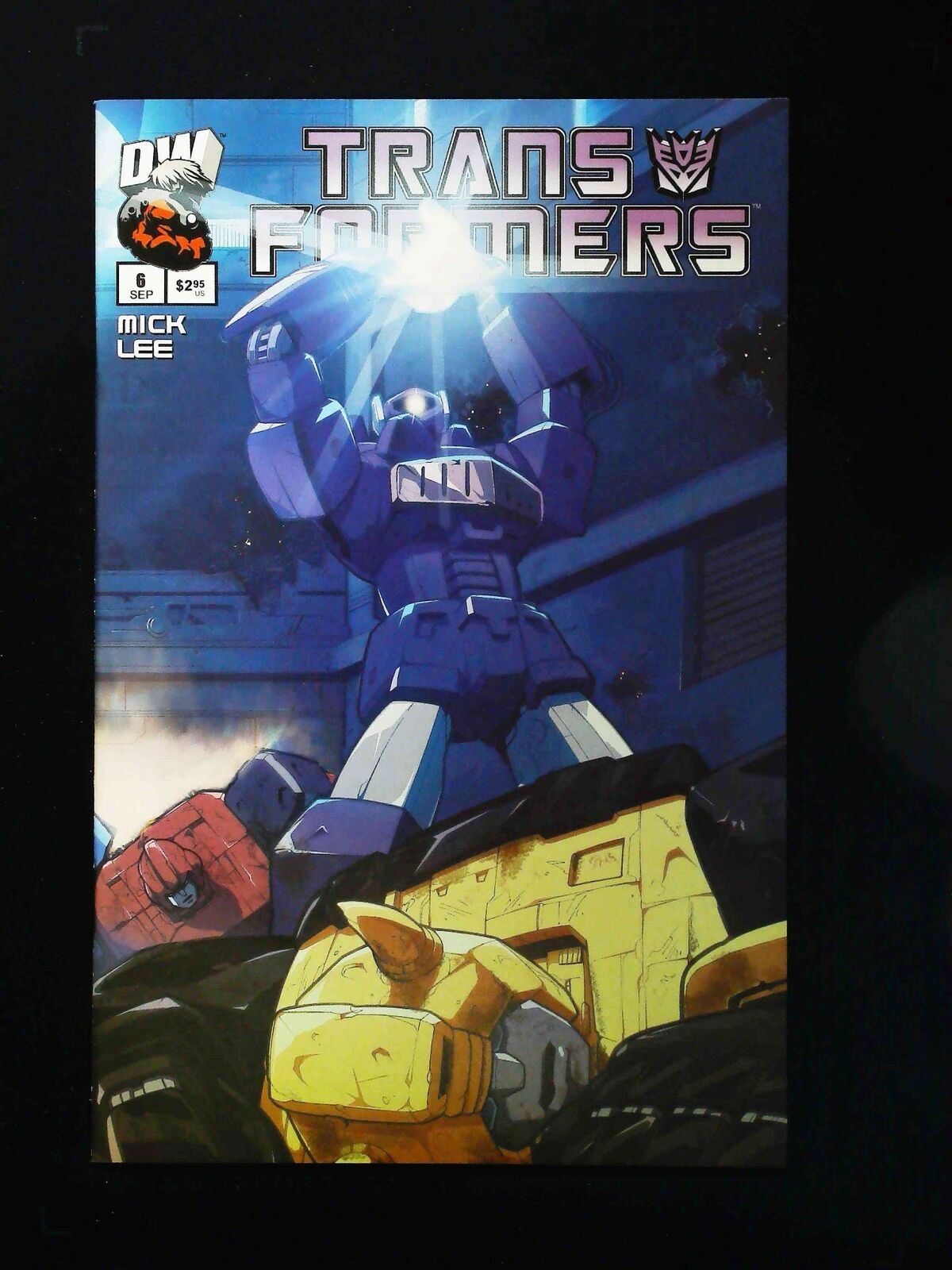 Transformers Generation 1 #6B Dreamwave Comics 2003 Nm Variant Cover