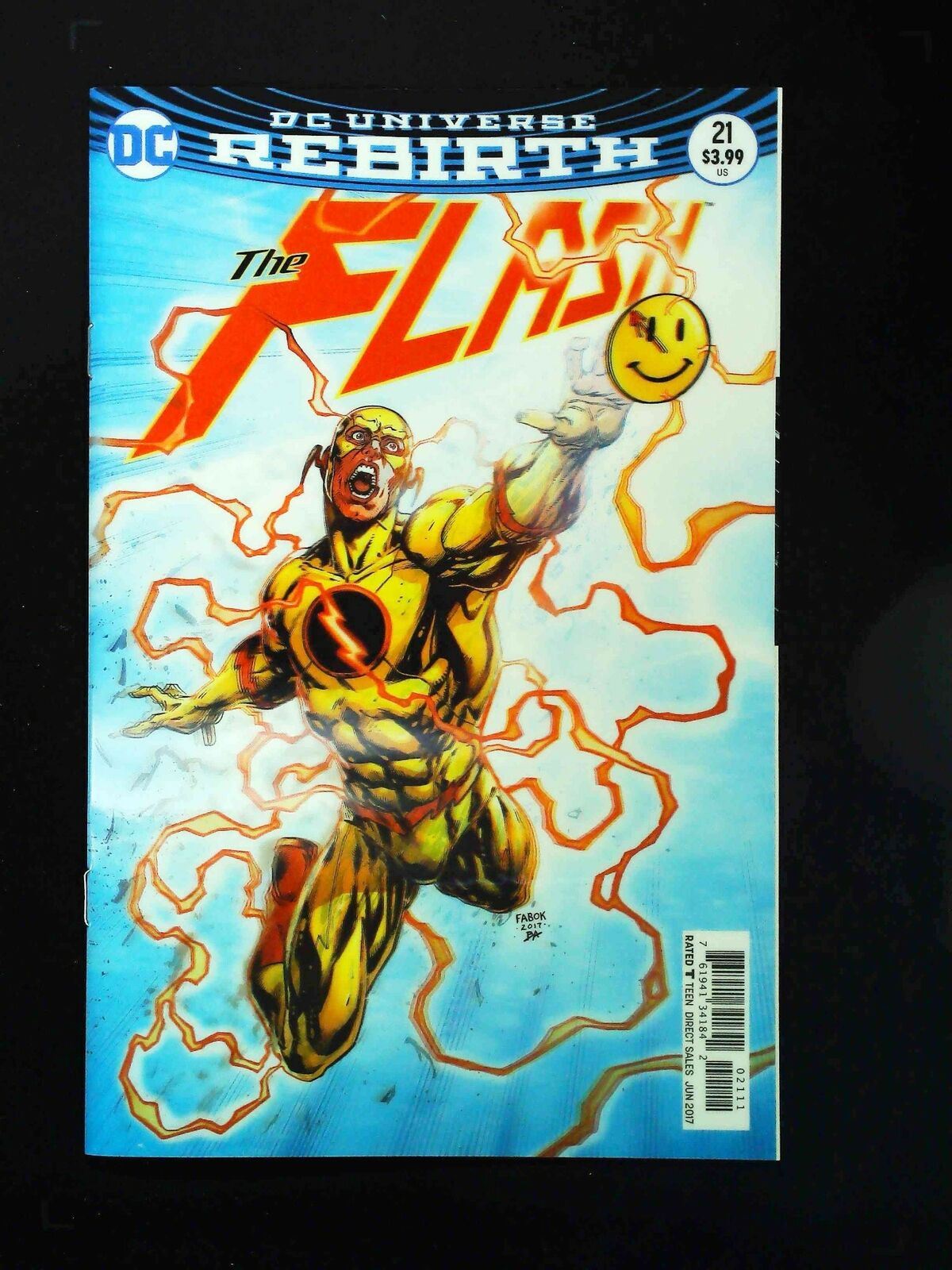 Flash #21C (5Th Series) Dc Comics 2017 Nm+ Fabok Variant