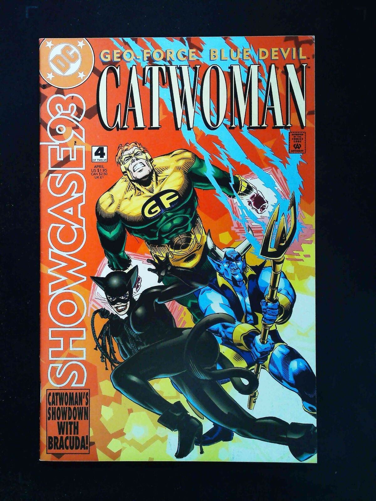 Showcase 93 #4 Dc Comics 1993 Vf+